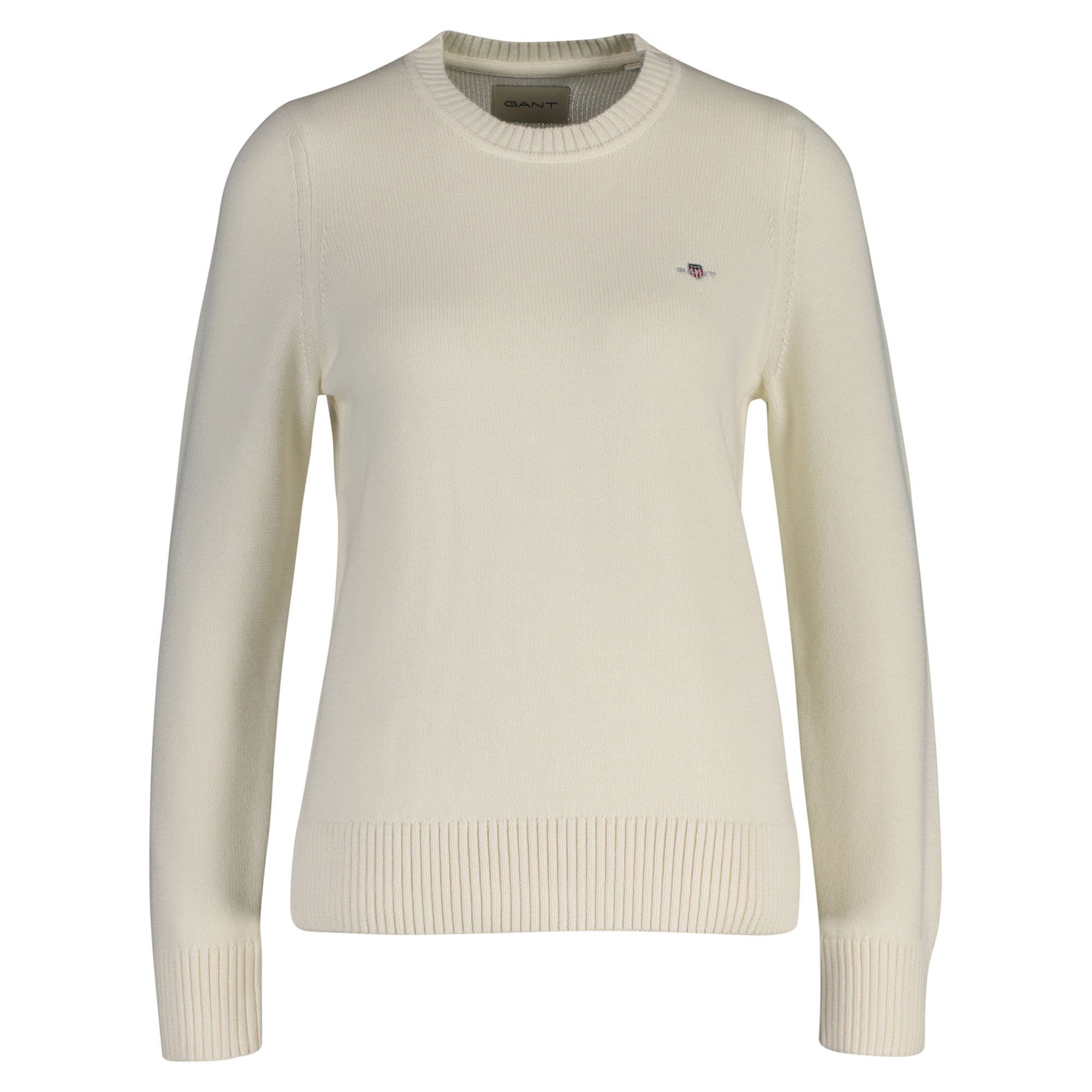 Gant Sweater Damen Strickpullover Baumwolle günstig online kaufen