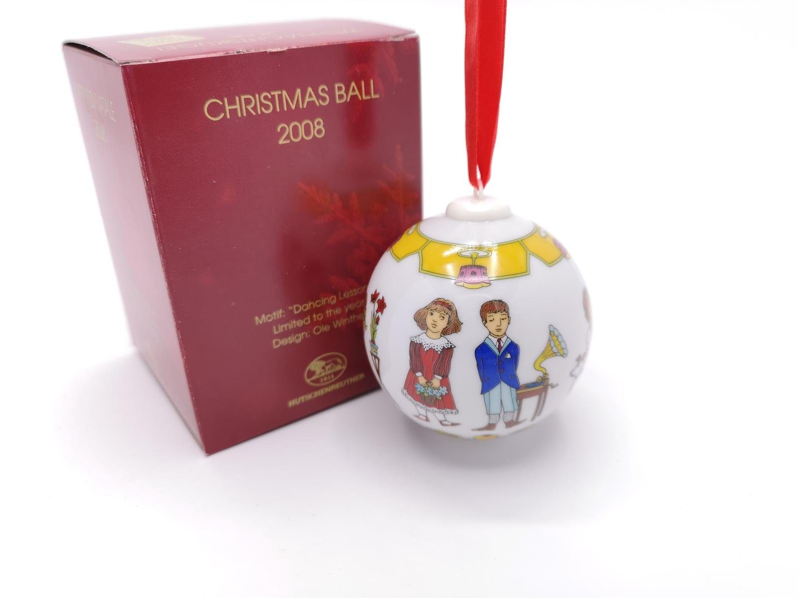 Hutschenreuther Christbaumschmuck Kugel 2008 in OVP (1-tlg) günstig online kaufen