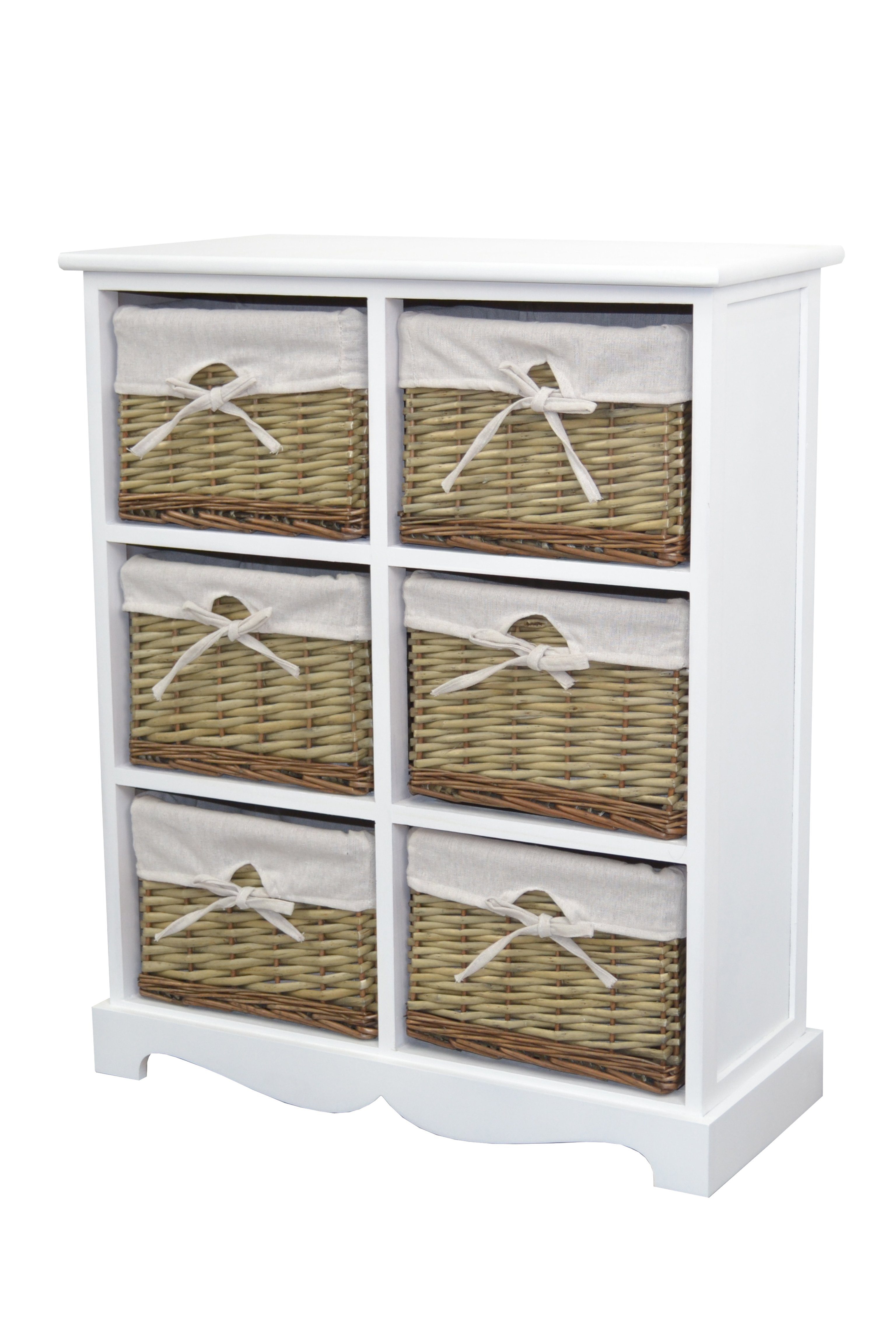 moebel-direkt-online Regal Ashton, 1-tlg., mit handgeflochtenen Körben günstig online kaufen