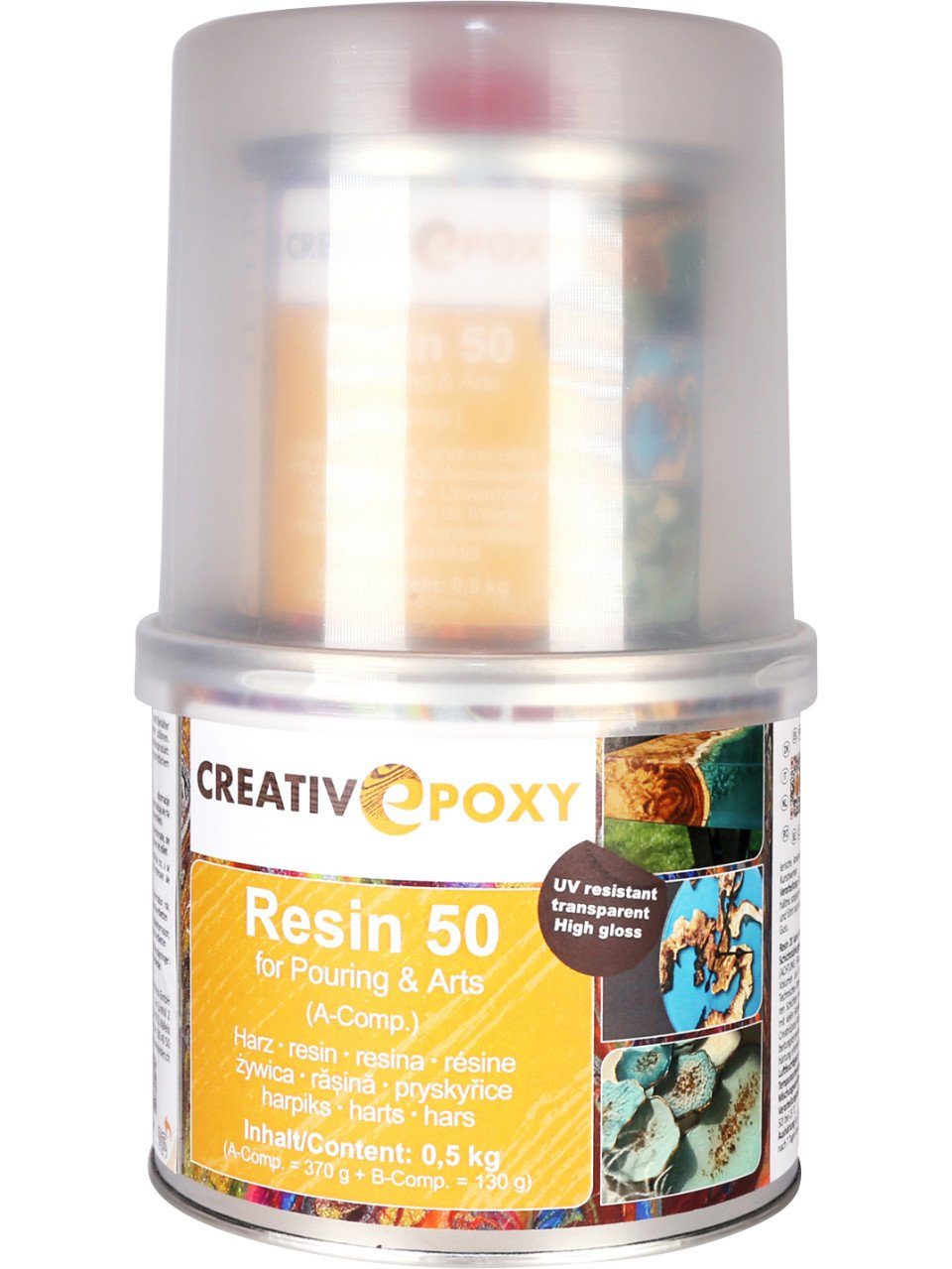 Boldt Bastelnaturmaterial Creativ Epoxy Gießharz Resin 50 - 500 g