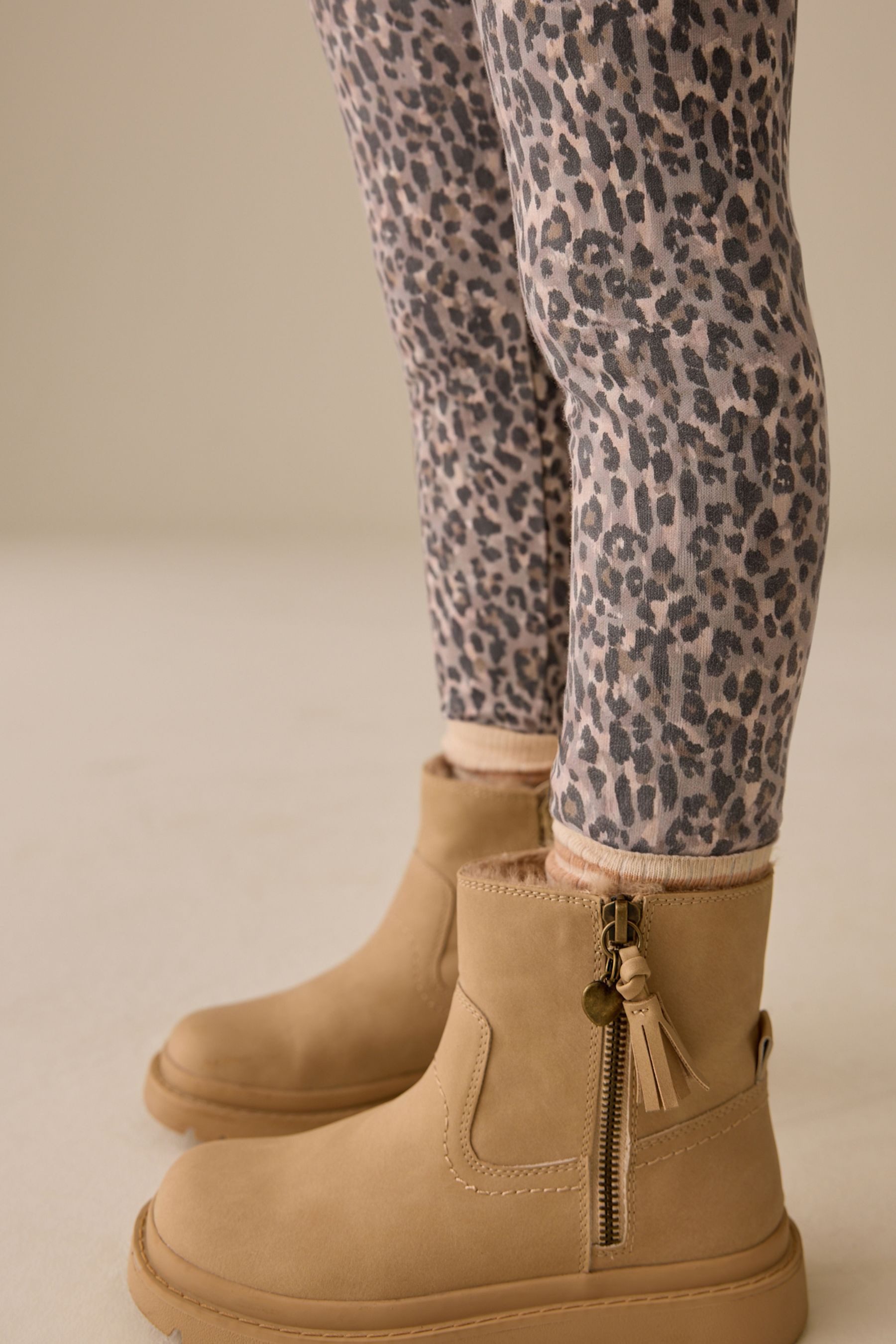 Next Thermoleggings Kuschelige Leggings mit Fleecefutter im 1er-Pack (1-tlg) – Bild 3 von 5