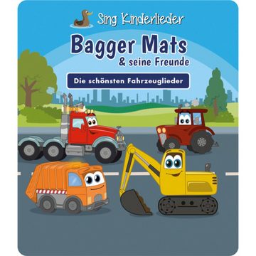 tonies Lernspielzeug Tonies Sing Kinderlieder - Bagger Mats & seine