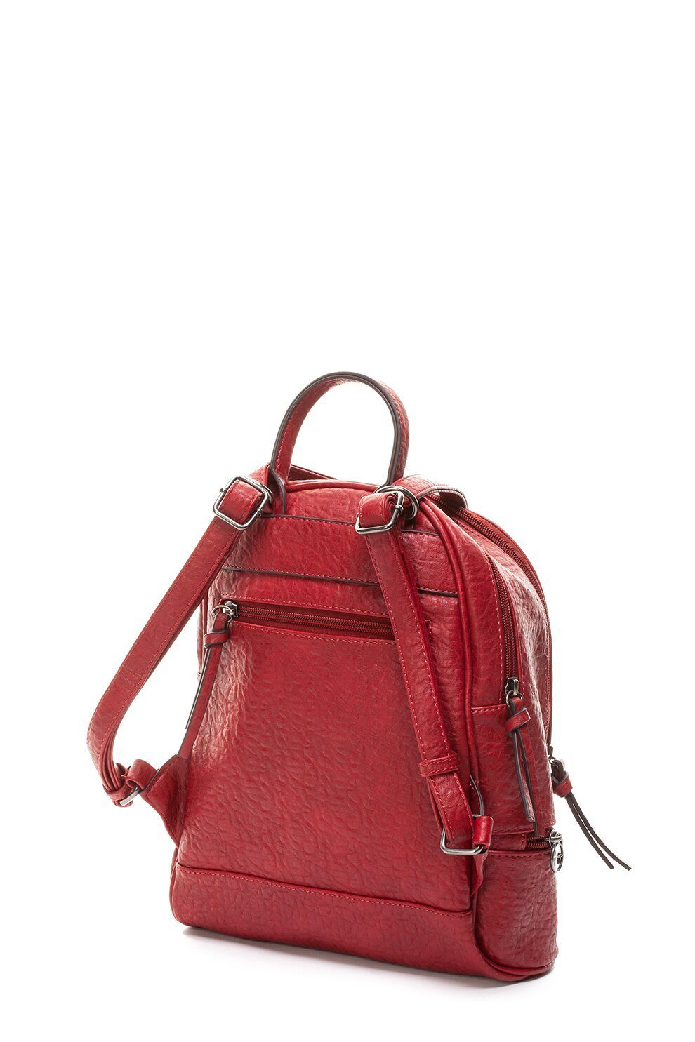 Tamaris rot Rucksack Backpack Udele Handbag chili (Set), Damen Handtasche