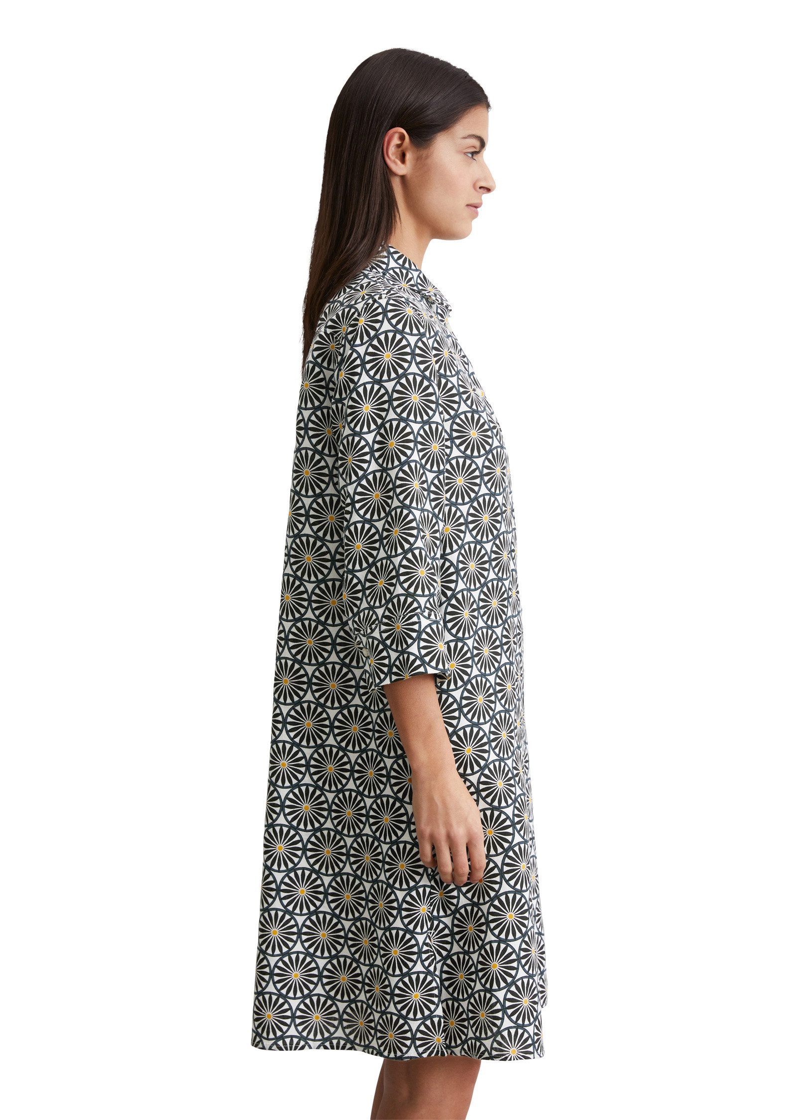 Marc O'Polo Midikleid mit Print-Muster