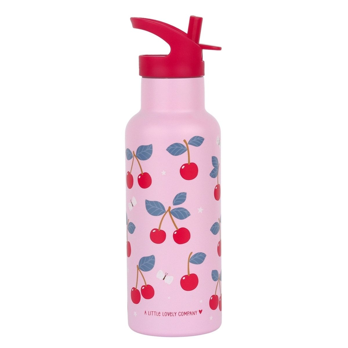 A Little Lovely Company Trinkflasche Edelstahl 500ml Langlebig kindgerechter Verschluss