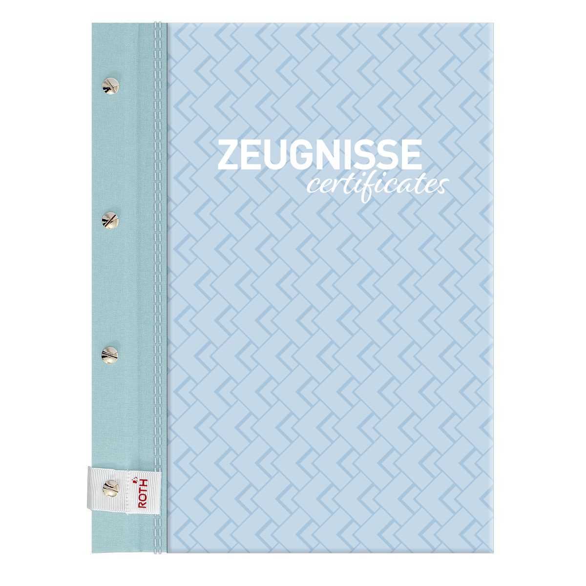 Roth Bankordner Roth Zeugnismappe Schwimming Pool mit Buchschrauben DIN A4 12 Einlagen