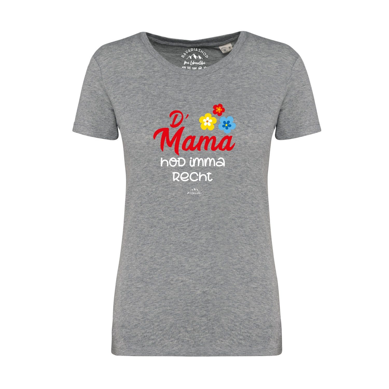 Bavariashop T-Shirt Damen T-Shirt "D' Mama hod imma recht günstig online kaufen