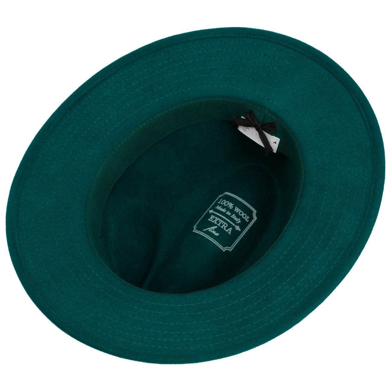 Lierys Filzhut (1-St) Travellerhut mit Lederband, Made in Italy