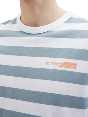 TOM TAILOR T-Shirt mit Streifenmuster