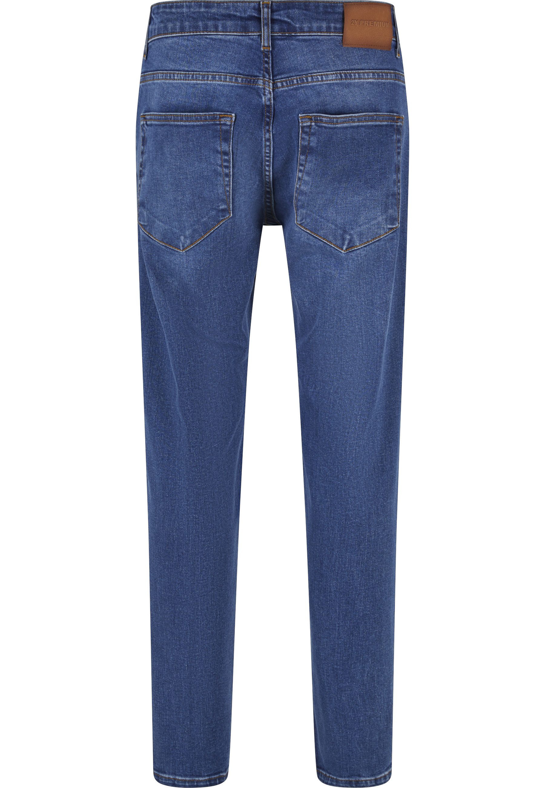 2Y Premium Bequeme Jeans 2Y Premium Herren 2Y Tapered Fit Jeans