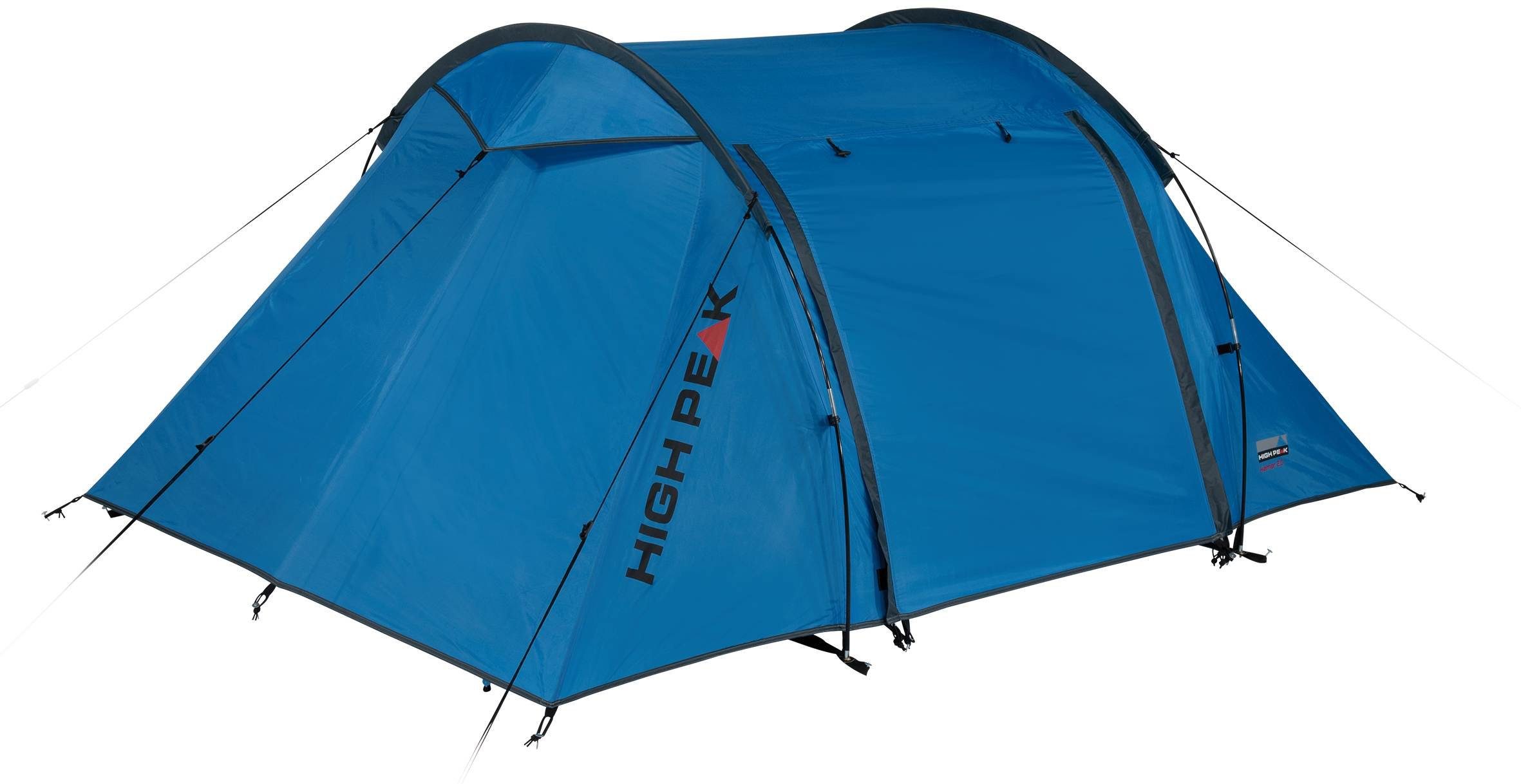 High Peak Tunnelzelt Zelt Kalmar 2, Personen: 2 (mit Transporttasche)