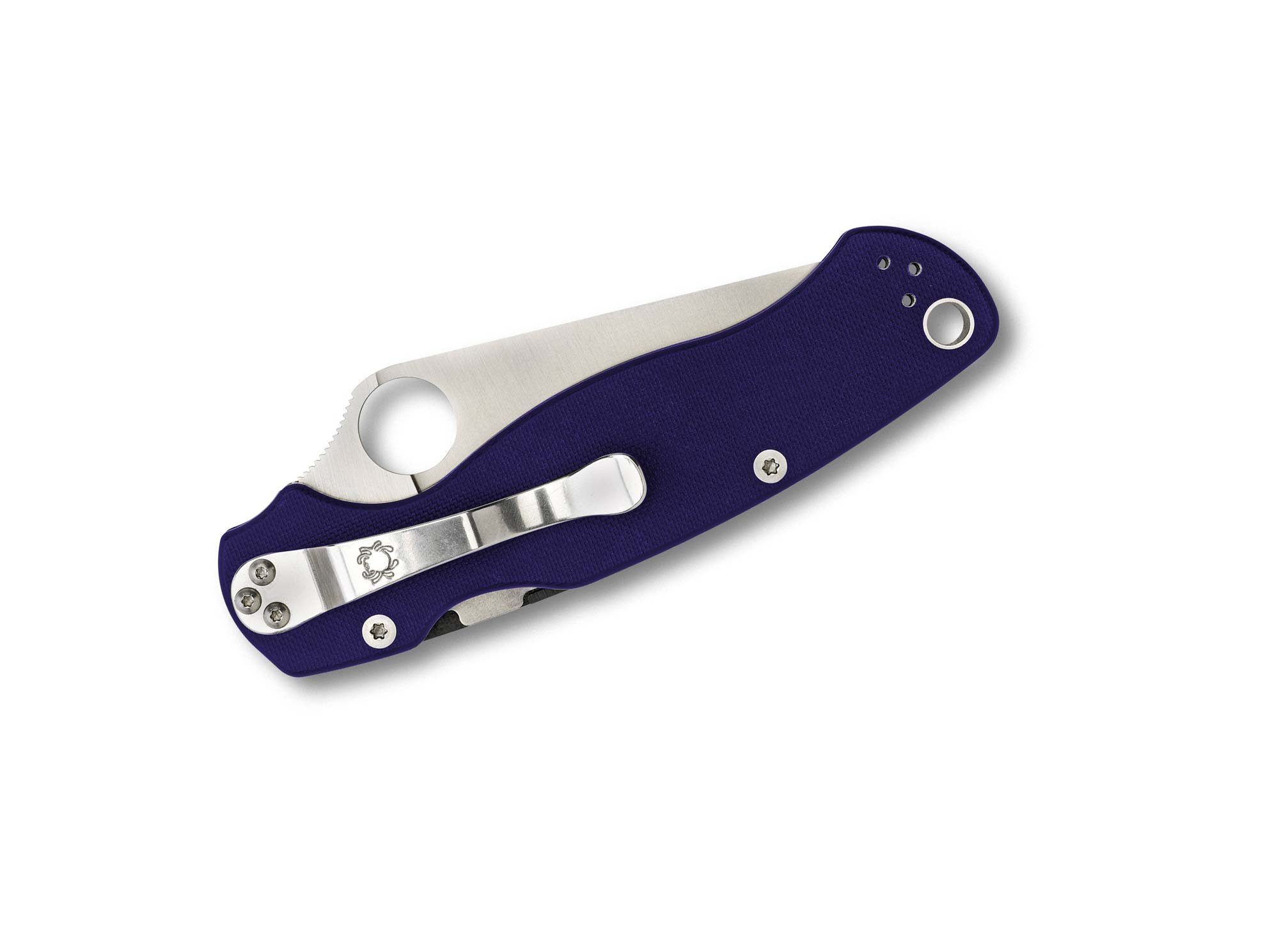 Spyderco Taschenmesser Taschenmesser Para-Military 2 Dark Blue