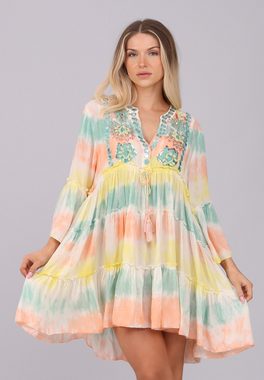 YC Fashion & Style Tunikakleid Handgefertigte Boho Dress" Eleganz trifft auf natürlichen Komfort" (1 -tlg) Boho, Hippie