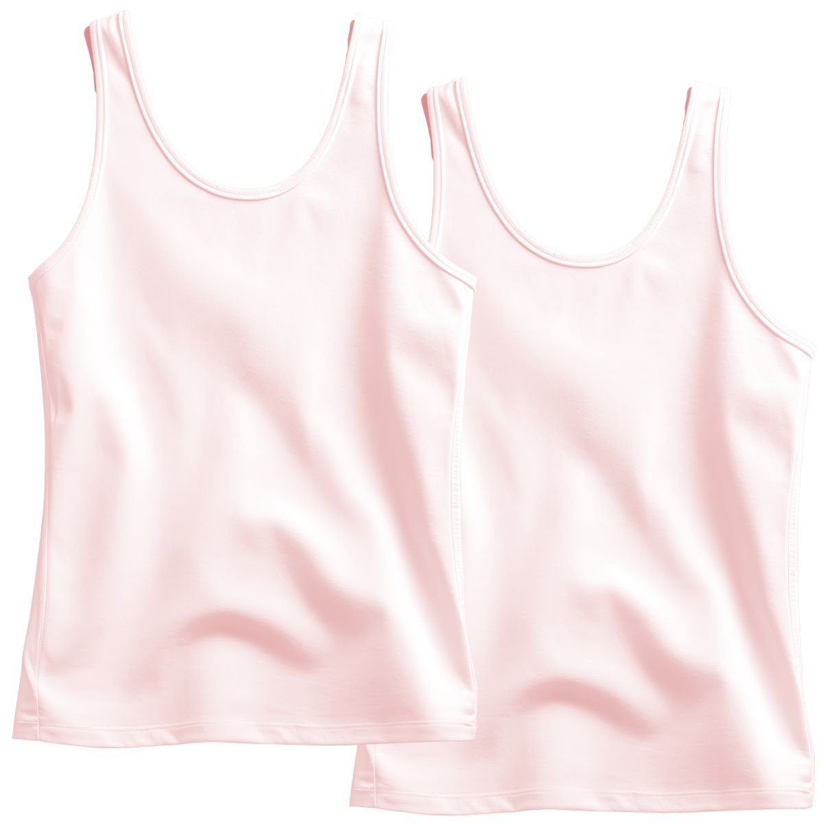 LouAnne Tanktop Kinder Top (2er-Pack) aus seidenweicher Bio-Baumwolle