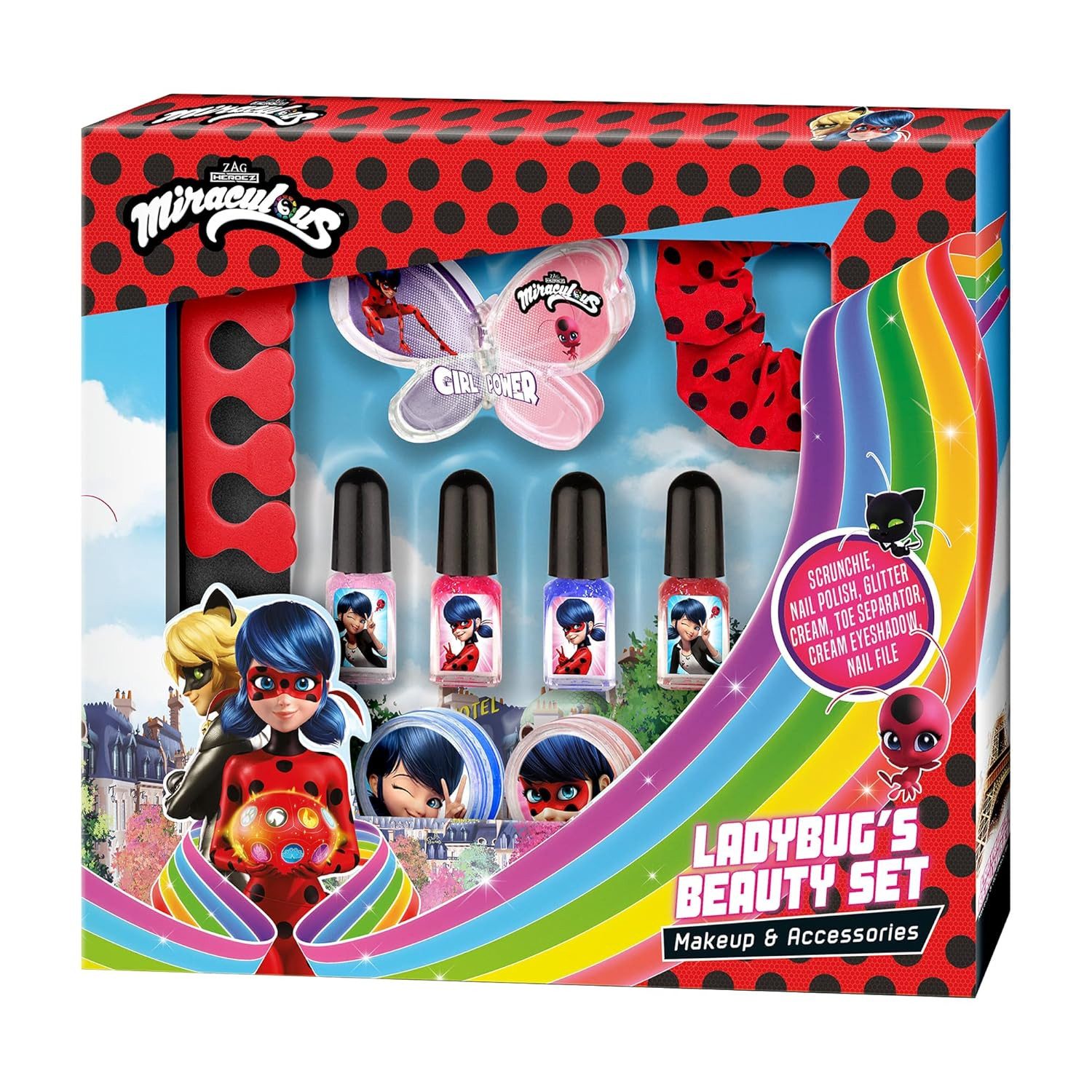 KTN Dr. Neuberger GmbH Schmink-Set Miraculous Ladybug Beauty Geschenkset