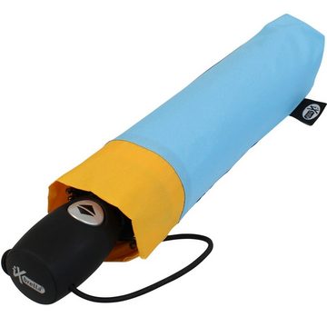 iX-brella Taschenregenschirm Regenbogen-Schirm 10-teilig extra stabil Automatik, farbenfroh
