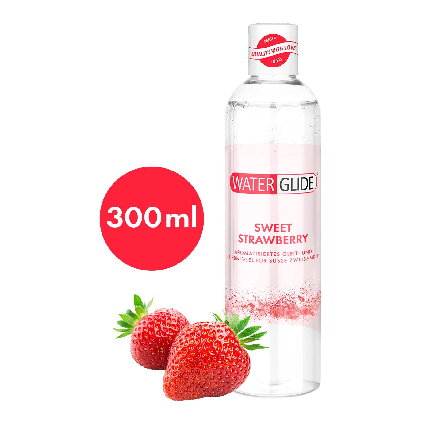 EIS Stimulationsgel EIS Waterglide 'Sweet Strawberry', 300ml, Gleit-& Erlebnisgel, 0-tlg.
