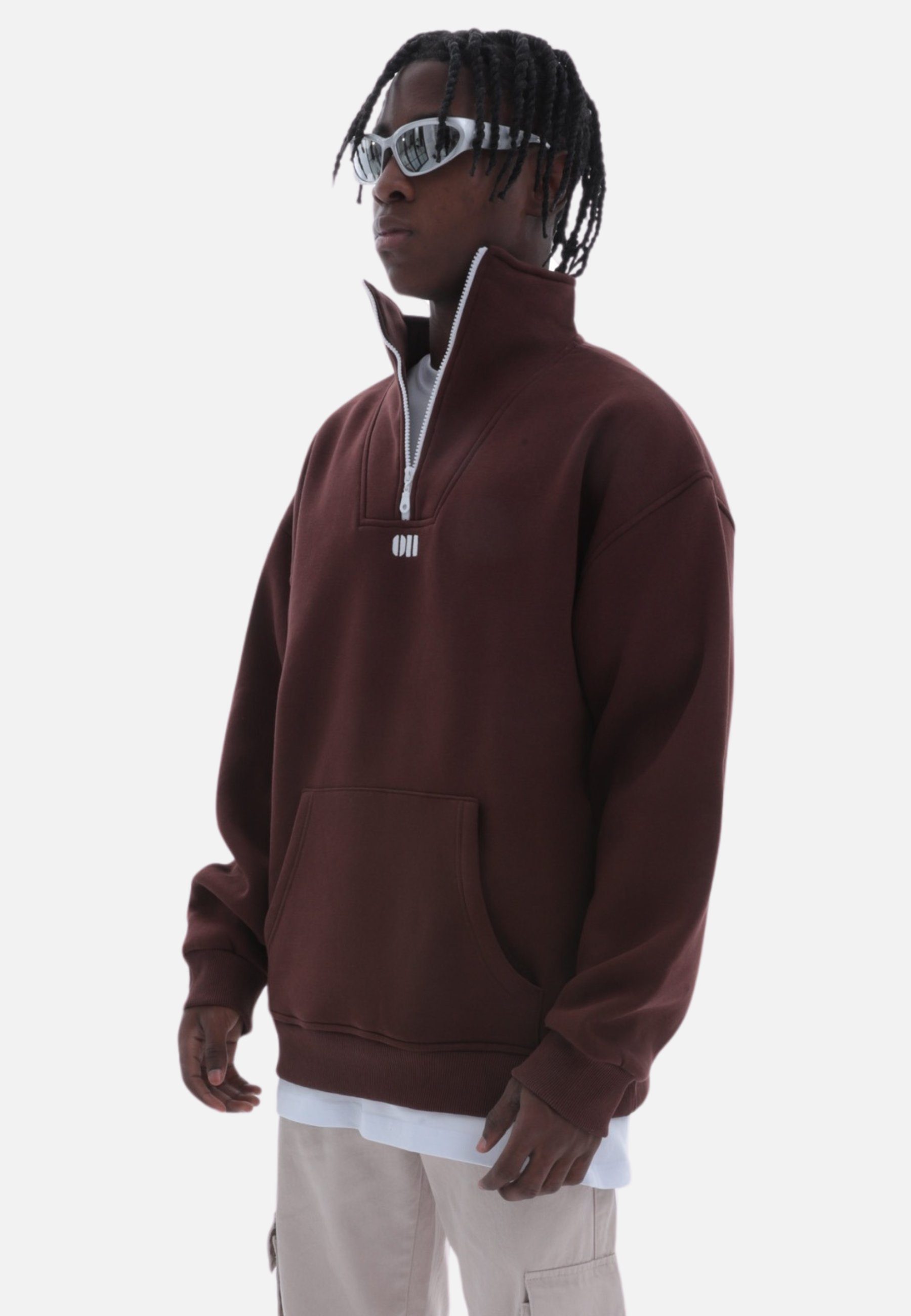 COFI Casuals Sweatshirt Zipper Drop Shoulder günstig online kaufen