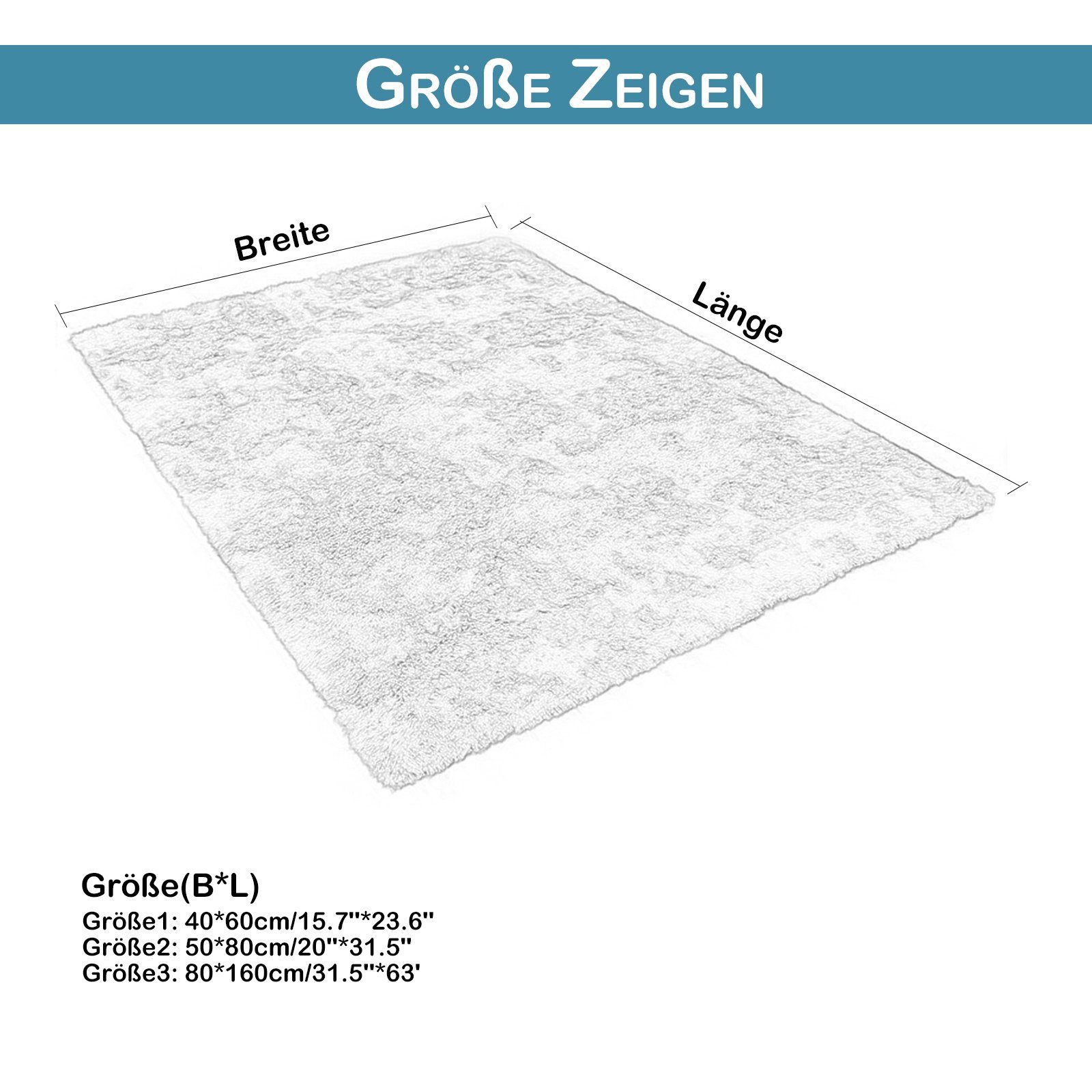 Sunicol Hochflor-Teppich Shaggy Plüsch Teppich für günstig online kaufen