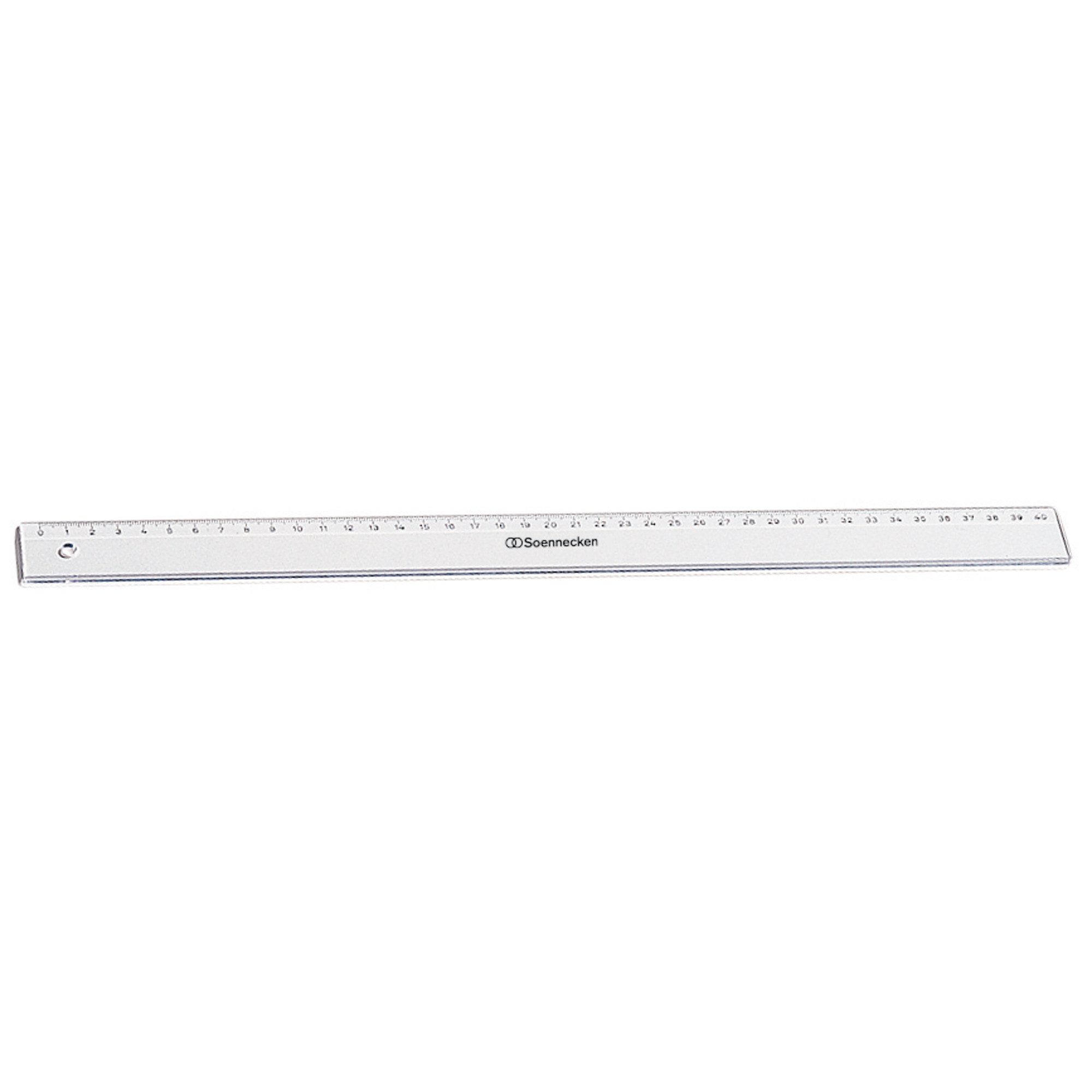 Soennecken Lineal Lineal 1826 50cm Kunststoff transparent