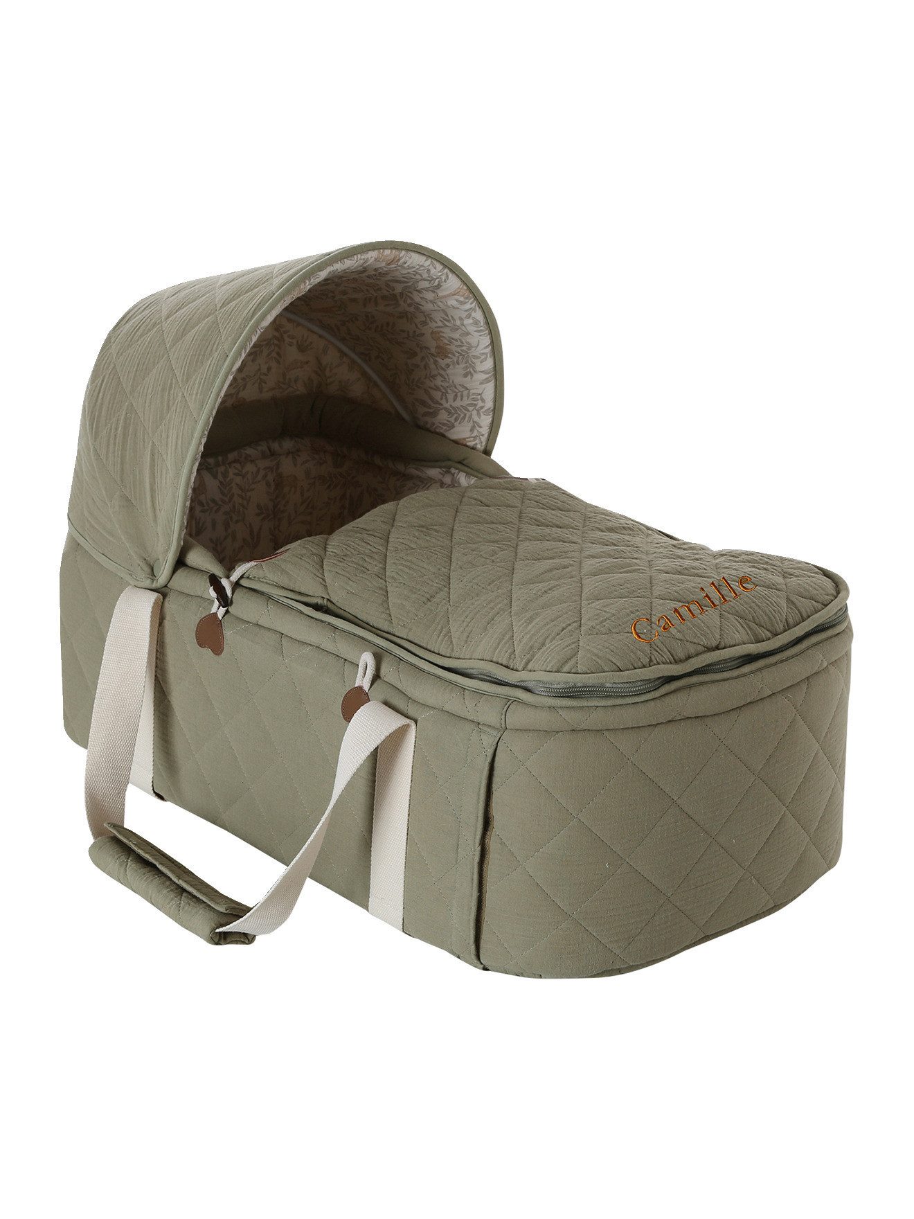 vertbaudet Babytrage Soft-Tragetasche Baby mit Musselin – Bild 4 von 5