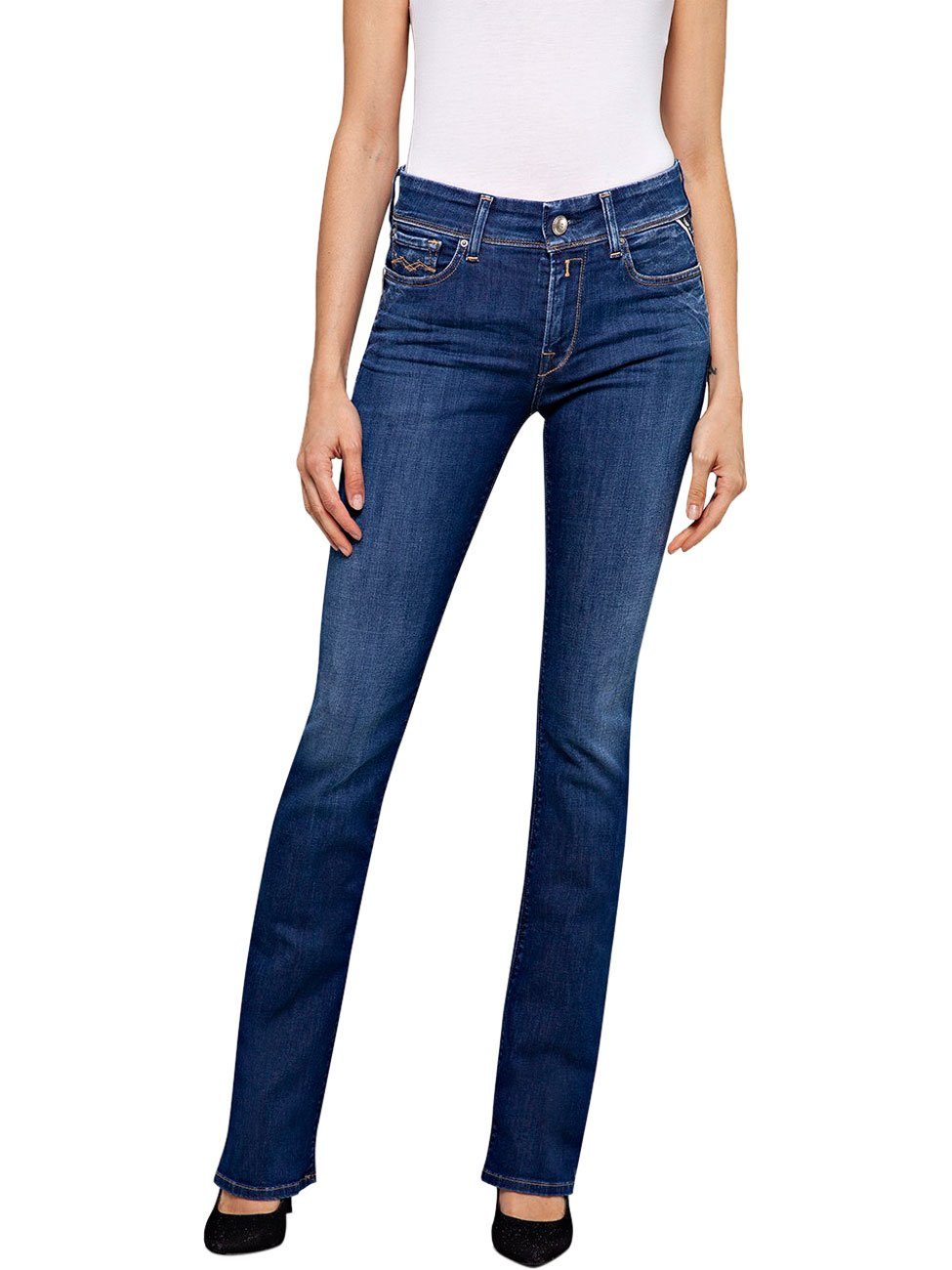replay bootcut jeans