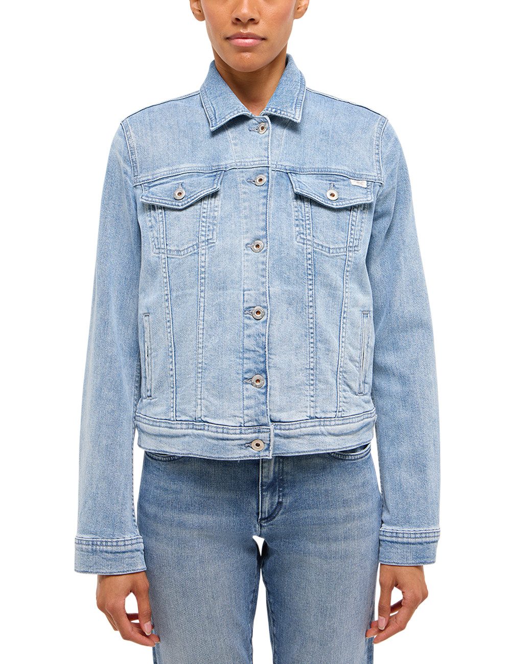 MUSTANG Outdoorjacke Damen Style Santa Rosa Denim Jacket