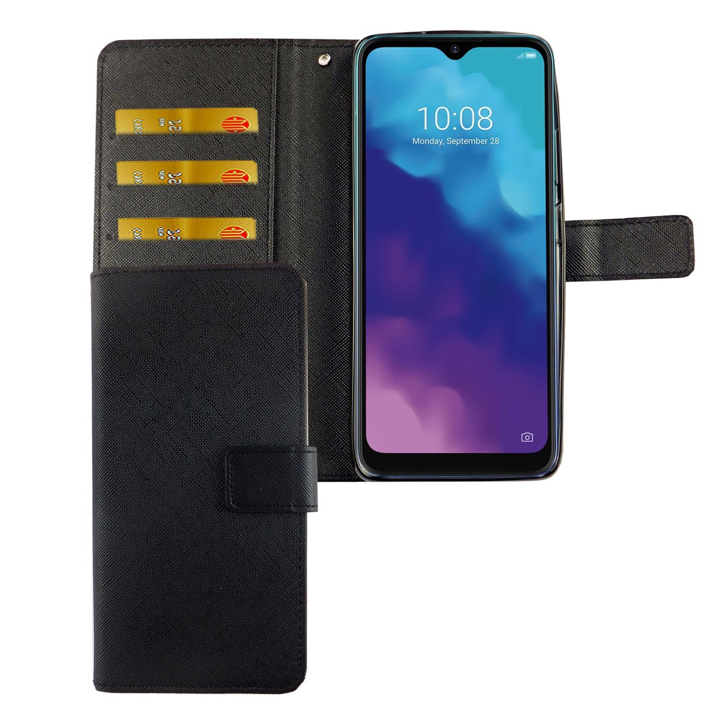 BRAND SET Cover per ZTE Blade V30 Vita Custodia Flip Similpelle Stile