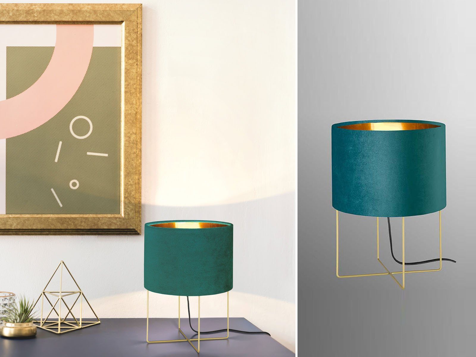 FISCHER & HONSEL LED Nachttischlampe, Dimmfunktion, LED wechselbar, Warmwei günstig online kaufen