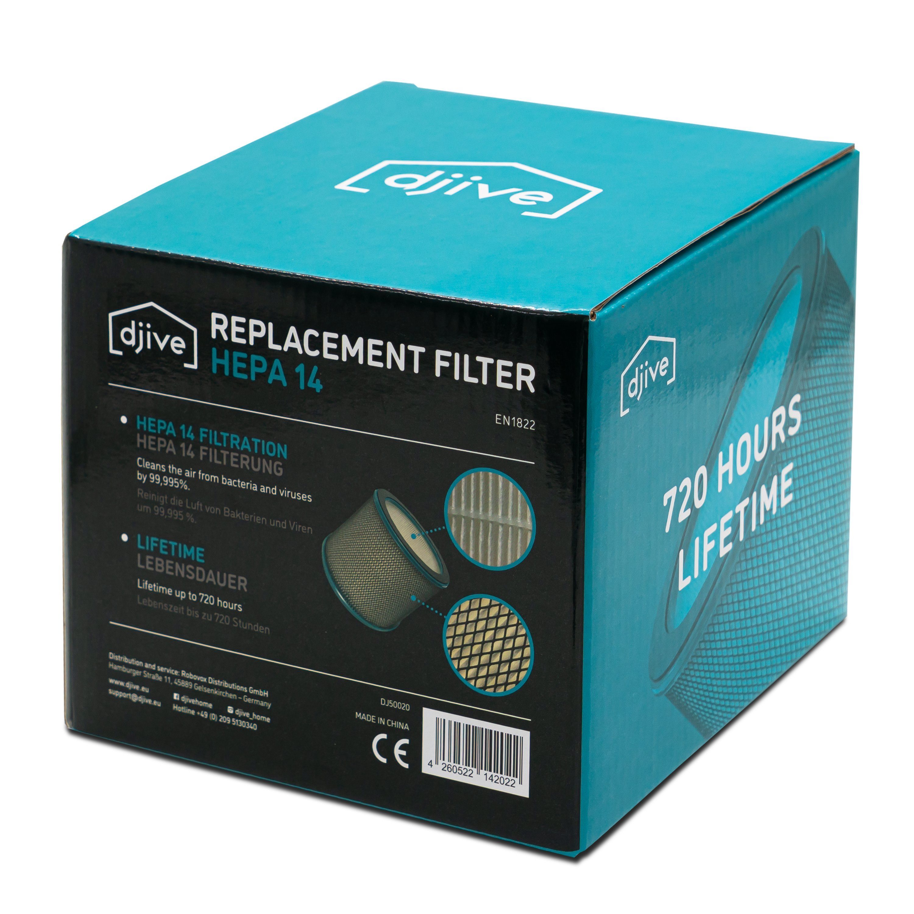 djive HEPA-Filter H14, Zubehör für djive günstig online kaufen