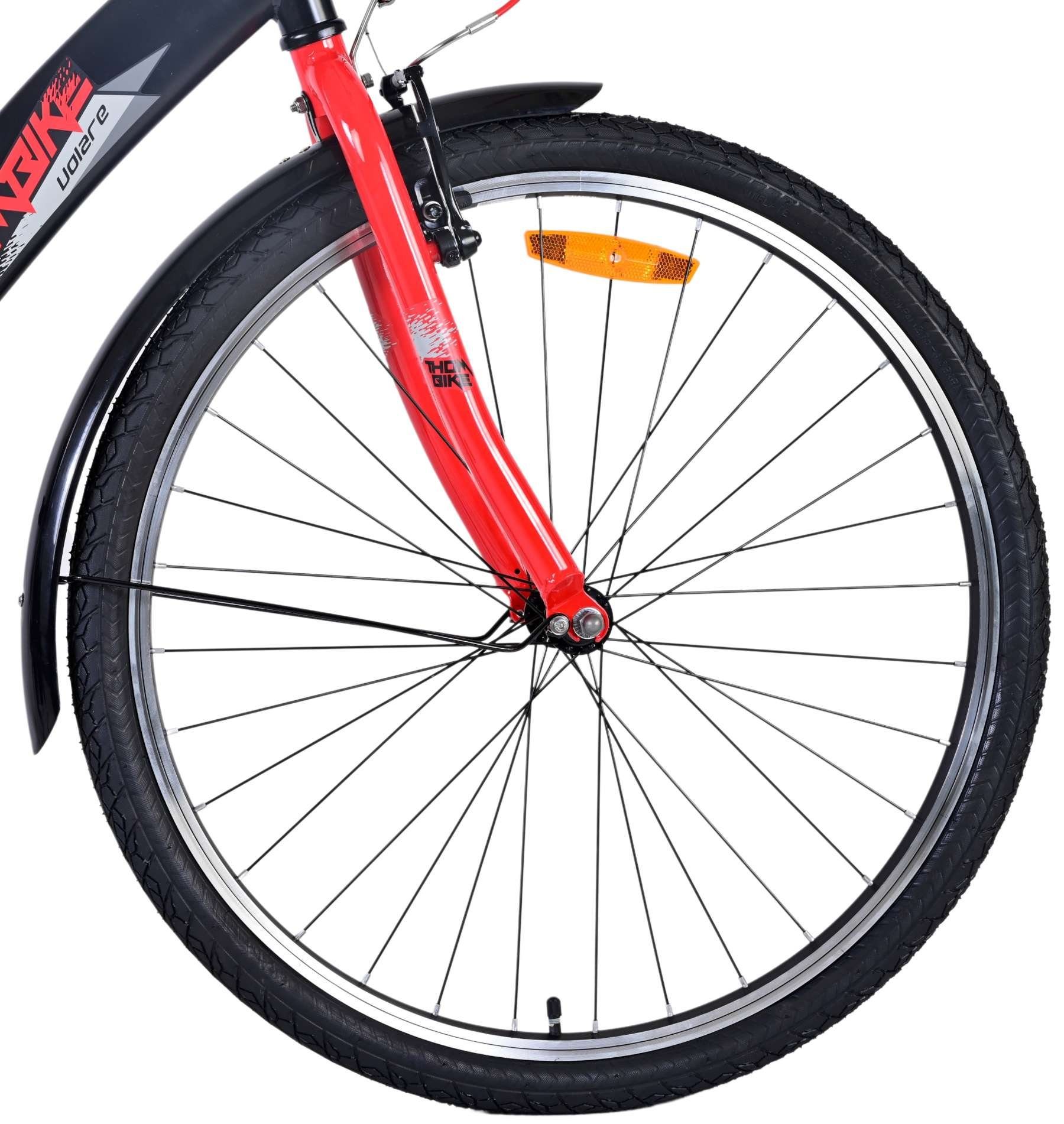 Volare Kinderfahrrad Thombike - Jungen - Verschiedene Größen und Farben - bis 115 kg, 3 Gang Shimano, 85% zusammengebaut, Lenkerhöhe einstellbar, 24 oder 26 Zoll