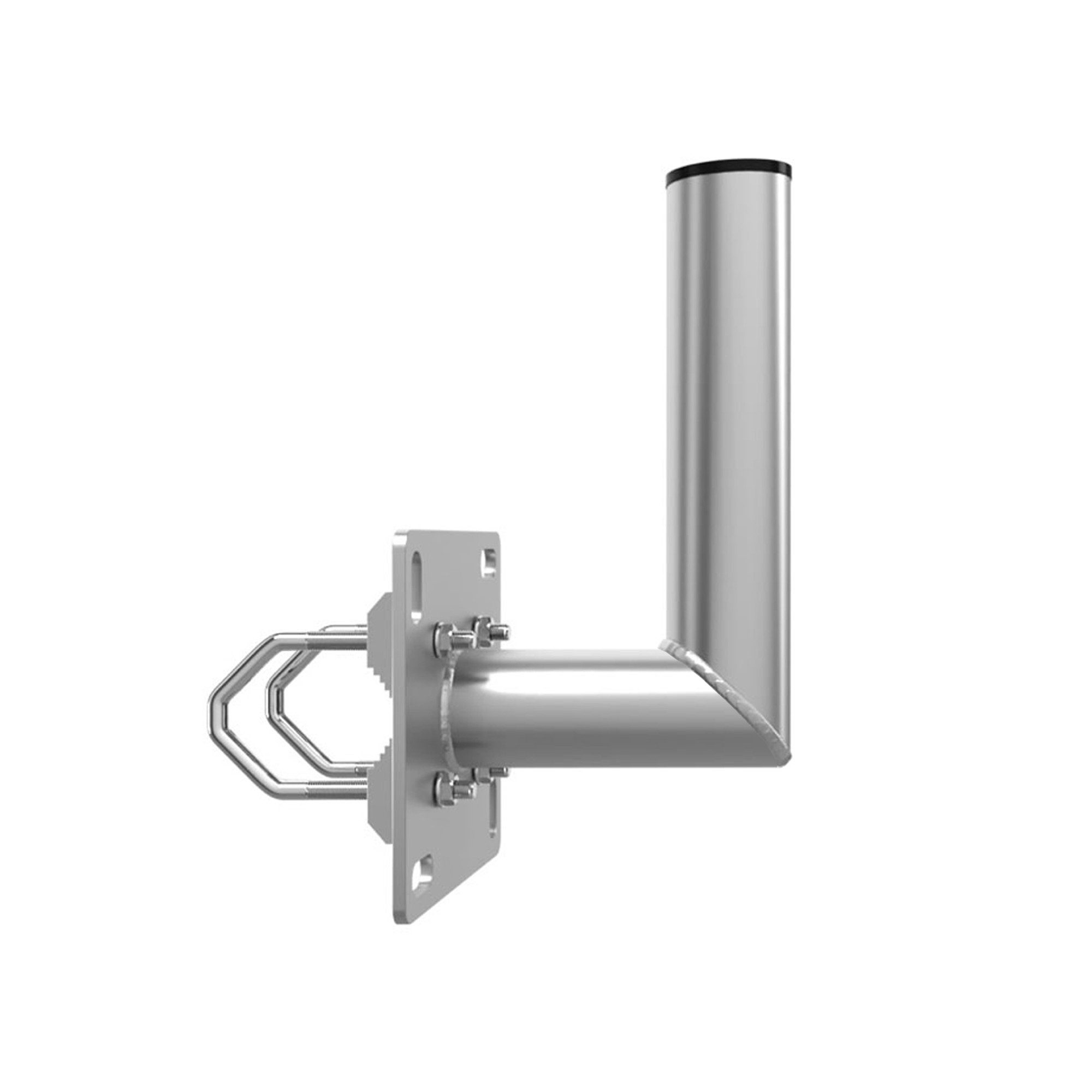 PremiumX SAT-Halterung 15cm Balkon-Ausleger ALU Geländer Balkon-Halterung für SAT-Antenne