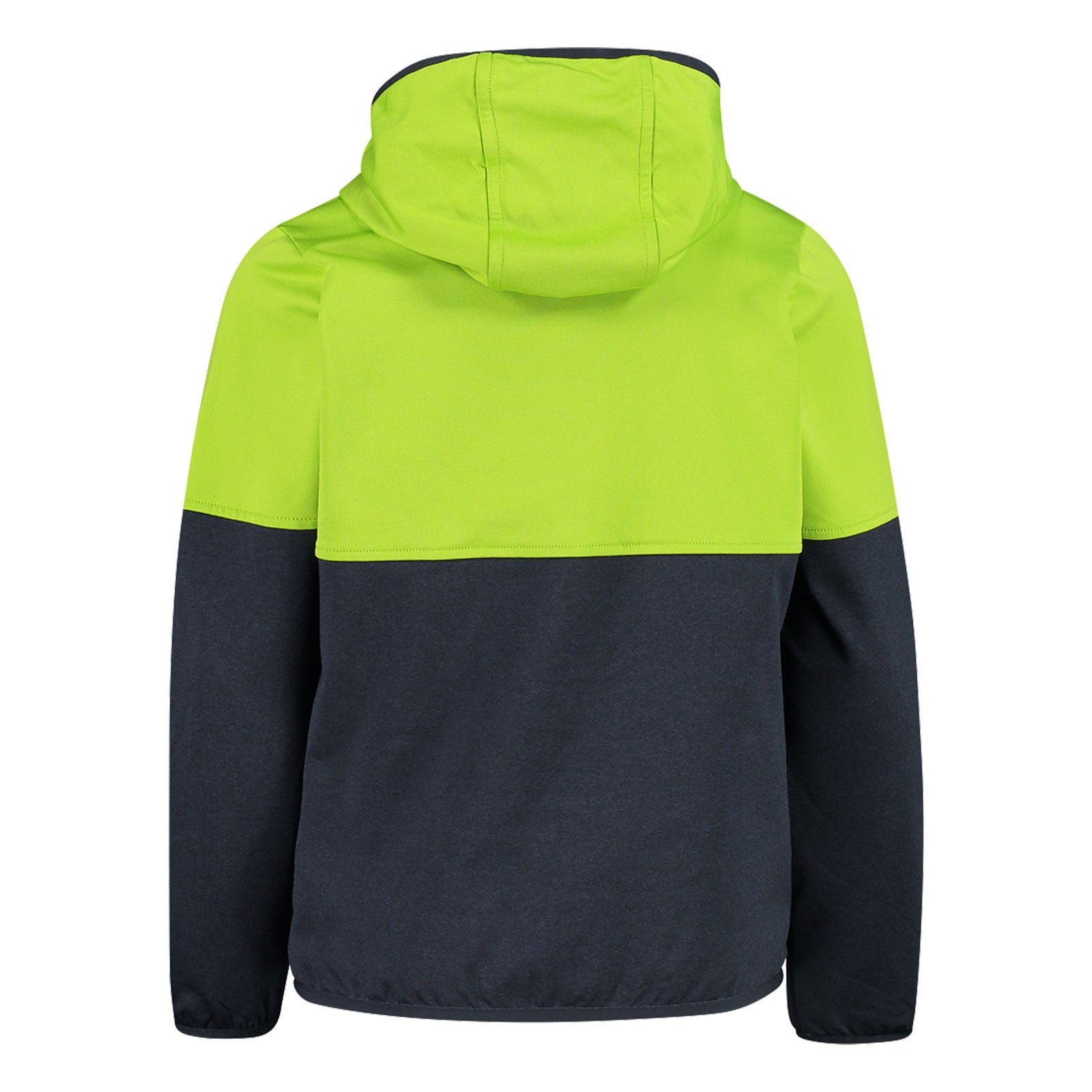 Kid mit Jacket Fix melange Kapuze b.blue Hood M862 Kapuzensweatjacke CMP