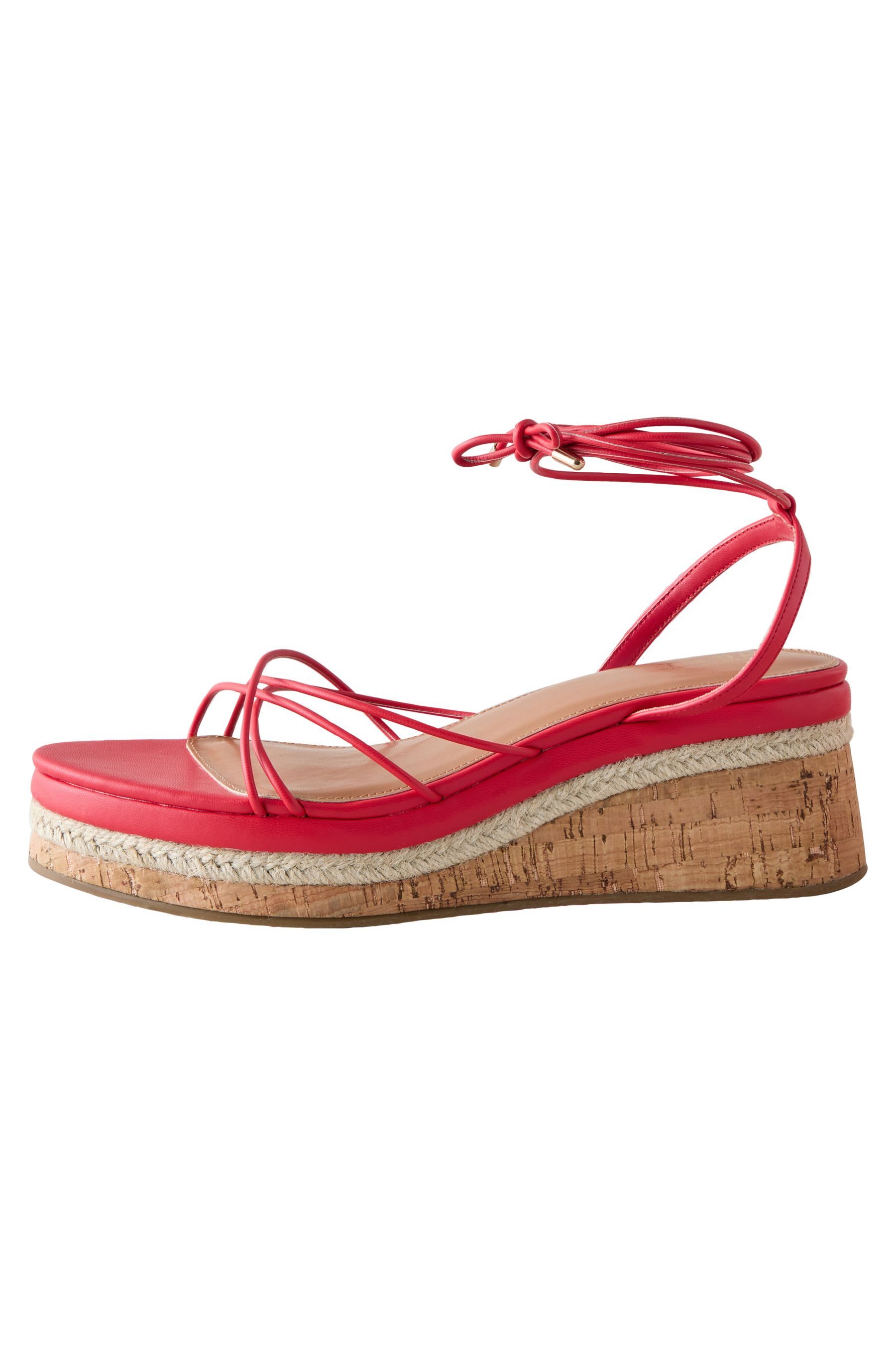 Next Forever Comfort® Flatform-Riemchensandalen Riemchensandale