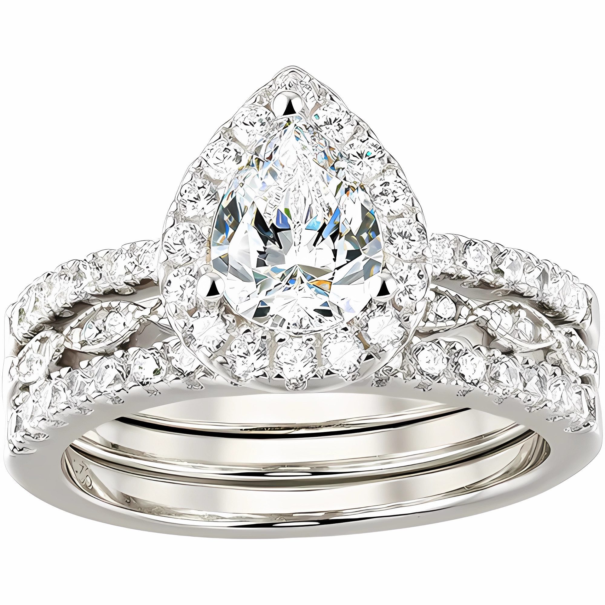 Jumpeak Diamantring 1ct Diamantring,Goldring Damen 585 Echtgold,Ring Damen,Eheringe,IGI, Labordiamant,Ring Set,Verlobungsring Damen,silberhochzeit geschenk