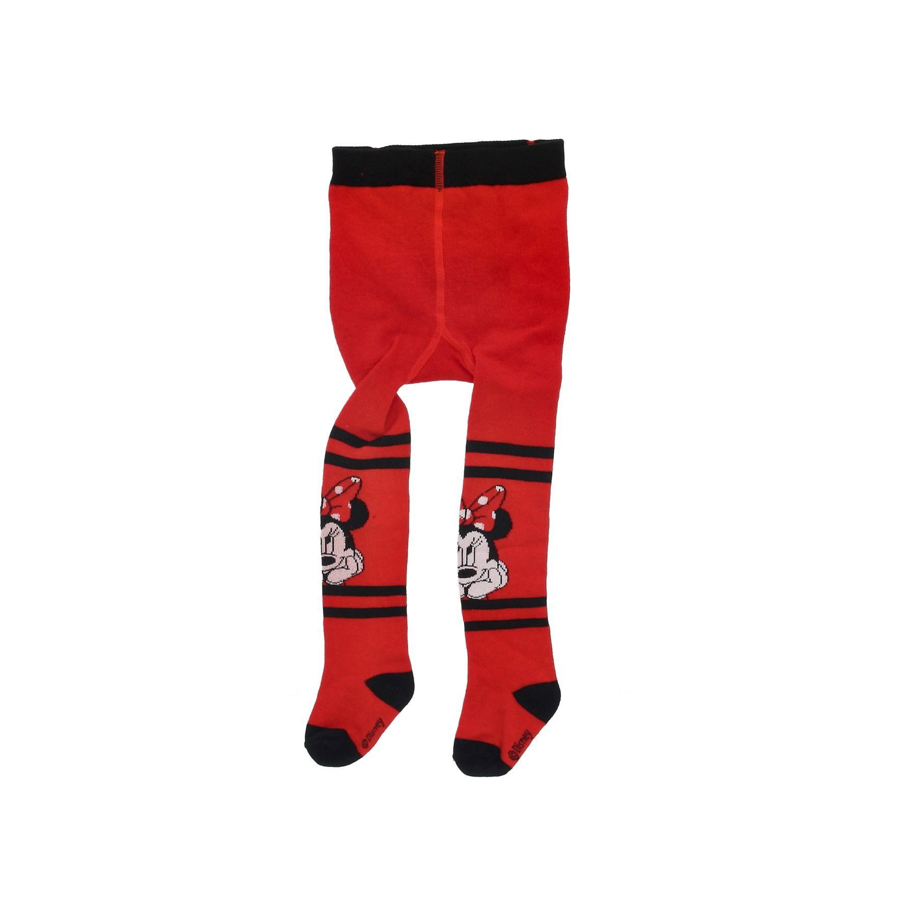 Disney Minnie Mouse Strumpfhose Minnie Mouse Strumpfhosen für Baby 3er-Pack Atmungsaktiv
