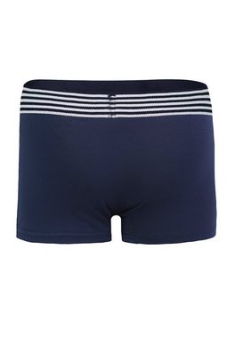 CARBURANT Boxershorts 3er Pack Boxershorts für Jungen, maritim (3er -Pack) Weicher Bund, elastische Passform