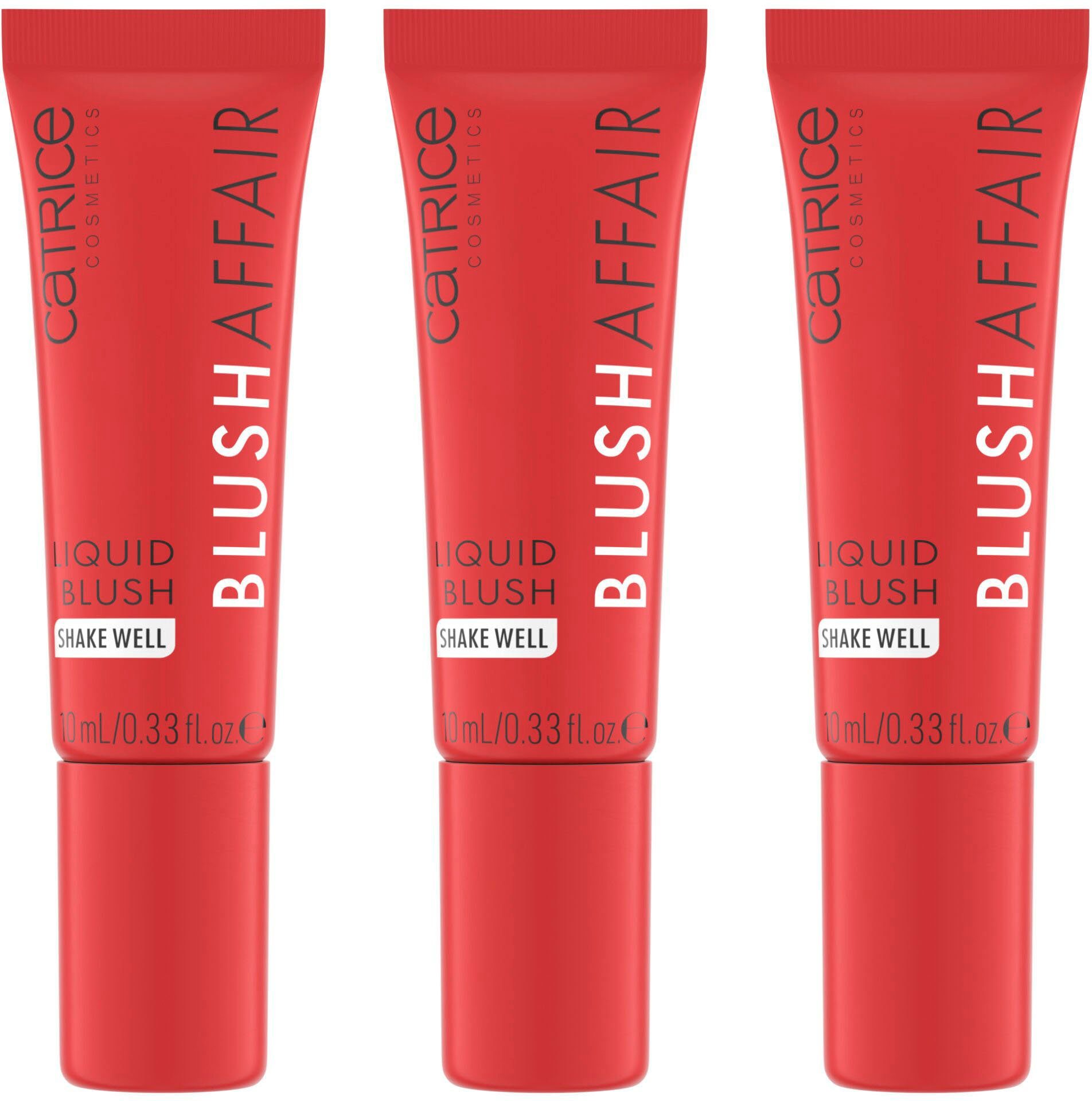Catrice Rouge Blush Affair Liquid Blush, 3-tlg., mit pflegender Eigenschaft