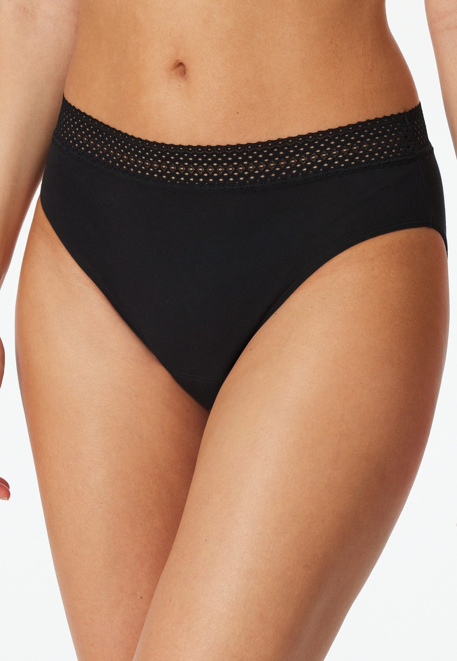 Schiesser Periodenslip Schiesser Care (2er Pack) feuchtigkeitsabsorbierend und leicht saugfähig, Single-Jersey-Qualität