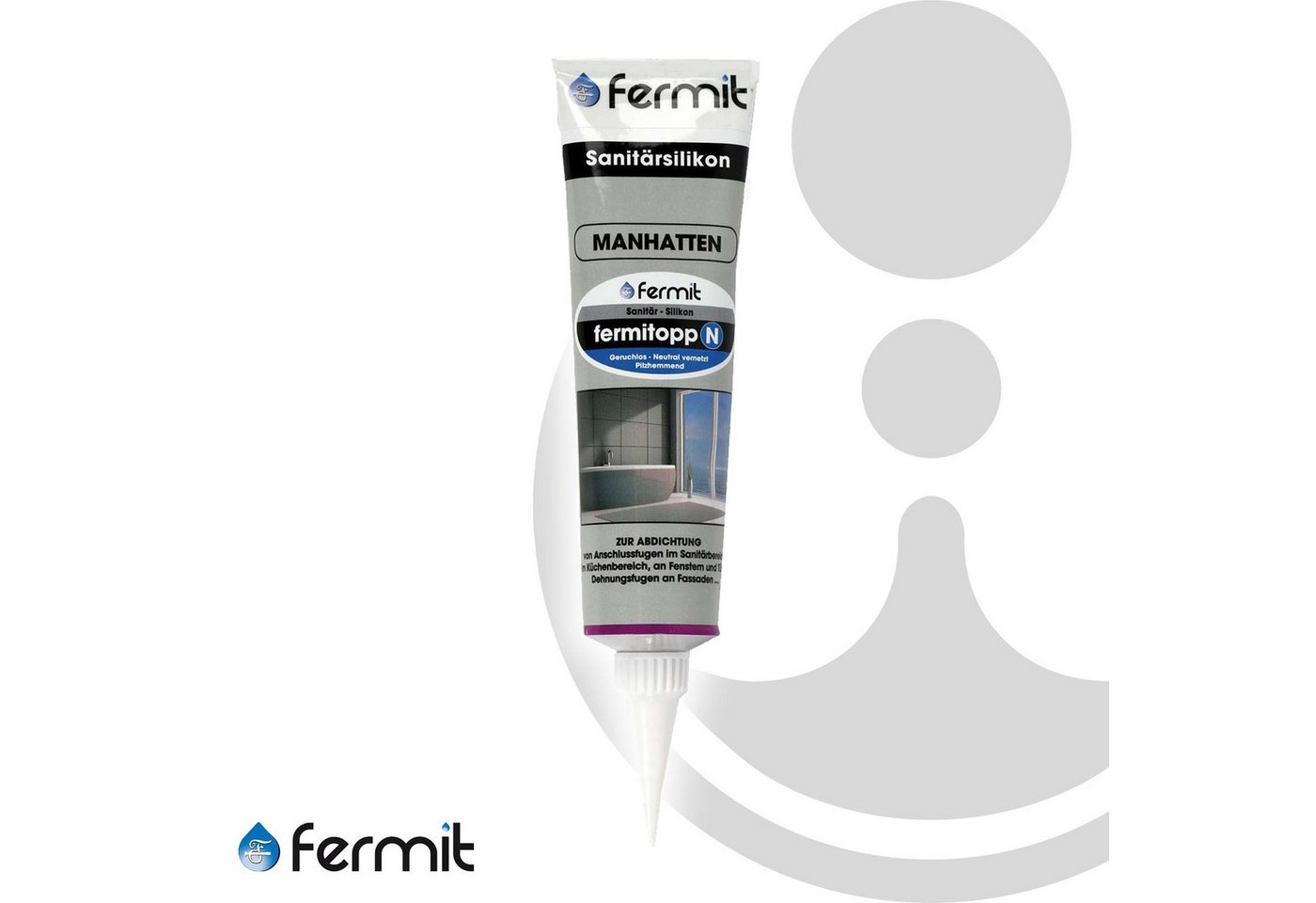 Thumbnail - Fermit Silikon Fugendichtstoff Fermitopp N Silicone-Basis