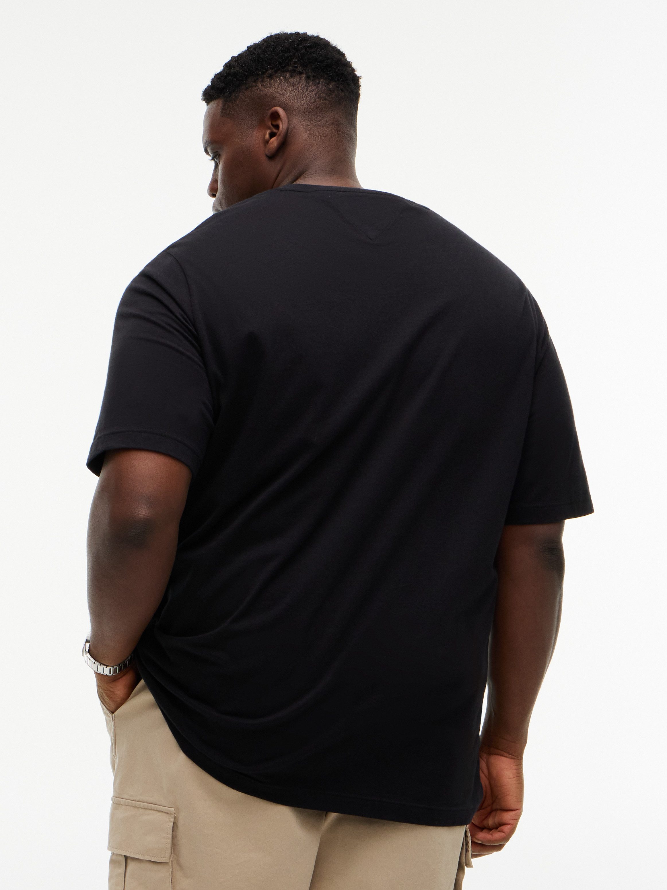 Tommy Hilfiger Big & Tall T-Shirt BT-ESS SEASONAL REGULAR SOLID Große Größen – Bild 5 von 5