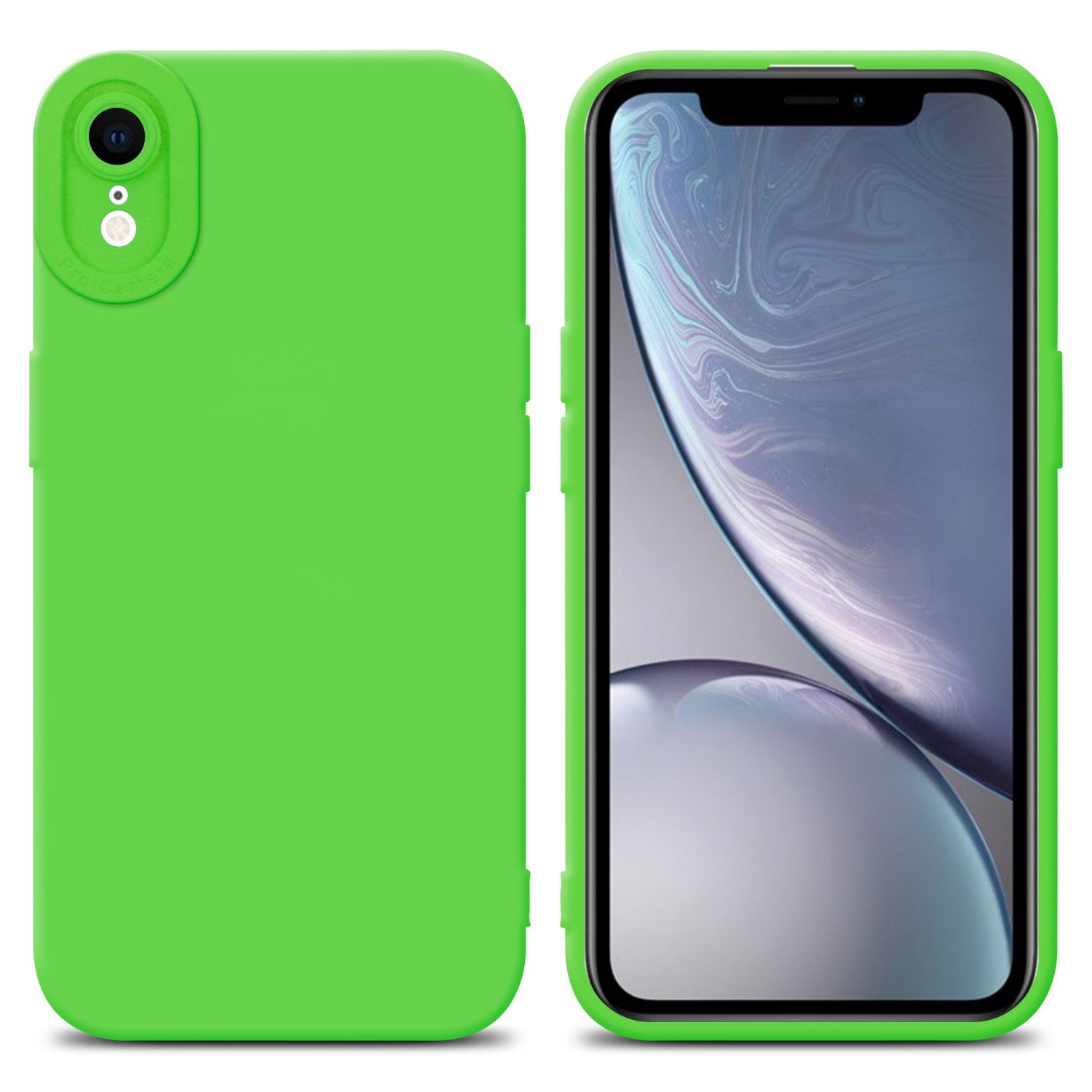 Cadorabo Handyhülle für iPhone XR Hülle Apple iPhone XR, Hülle Schutzhülle TPU Silikon Case Cover