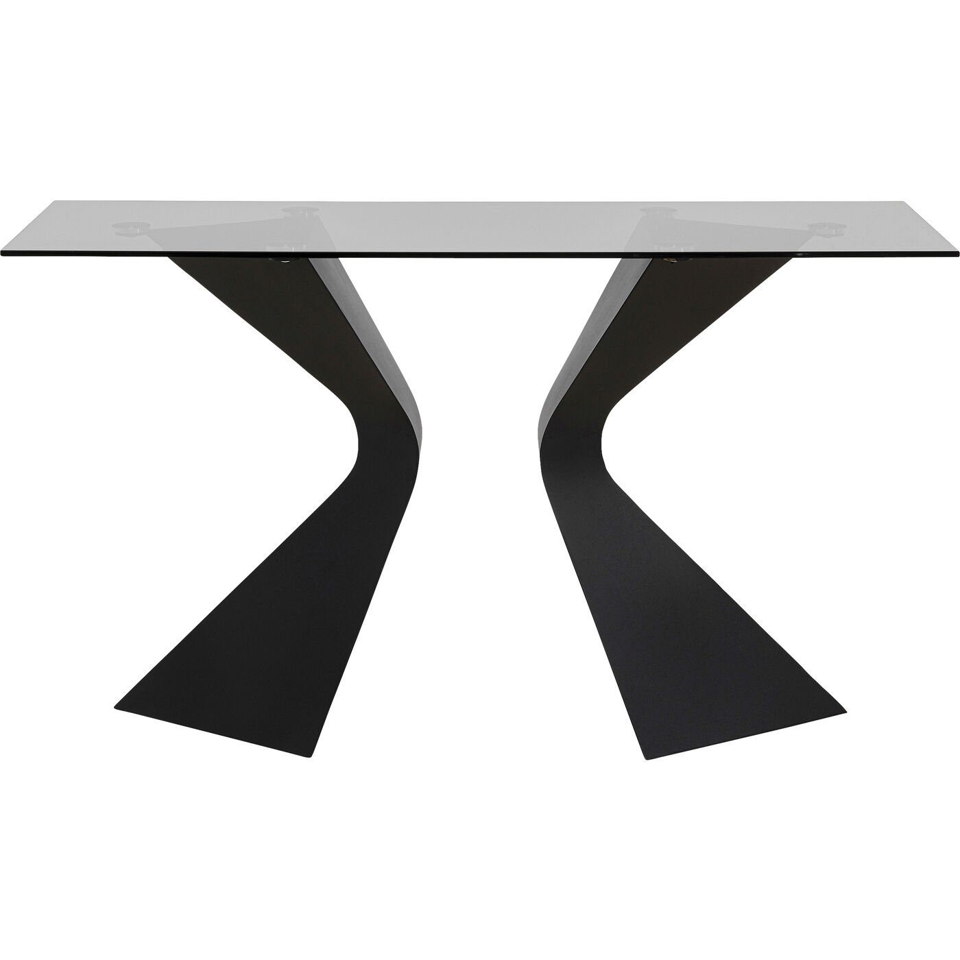 Kare Design Konsolentisch Gloria, Glas, 140x81 cm