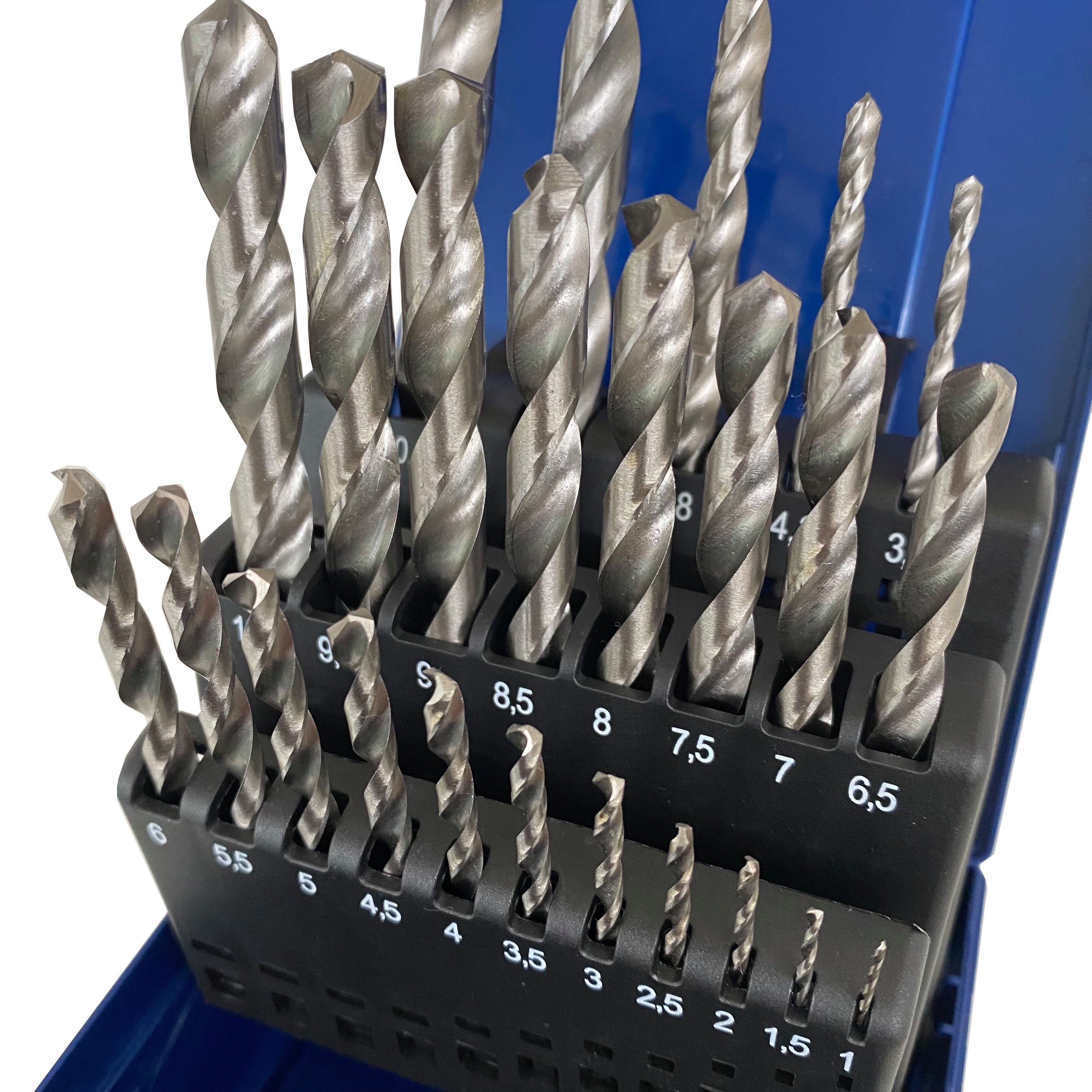 ECI Tools Bohrer- und Bitset ECI-Tools HSS Spiral Bohrer Set Metall 24 ...