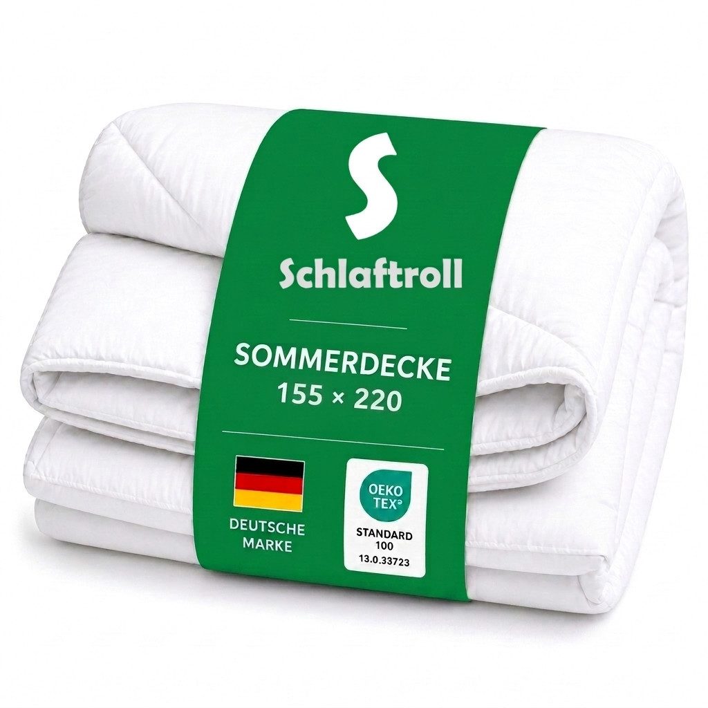 Schlaftroll Sommerbettdecke Hautfreundliche, kühlende Bettdecken für warme Nächte, hypoallergen