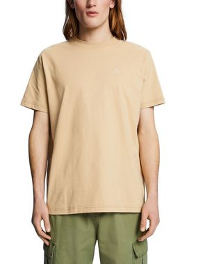 Esprit T-Shirt Baumwoll-T-Shirt mit Delfinprint (1-tlg)