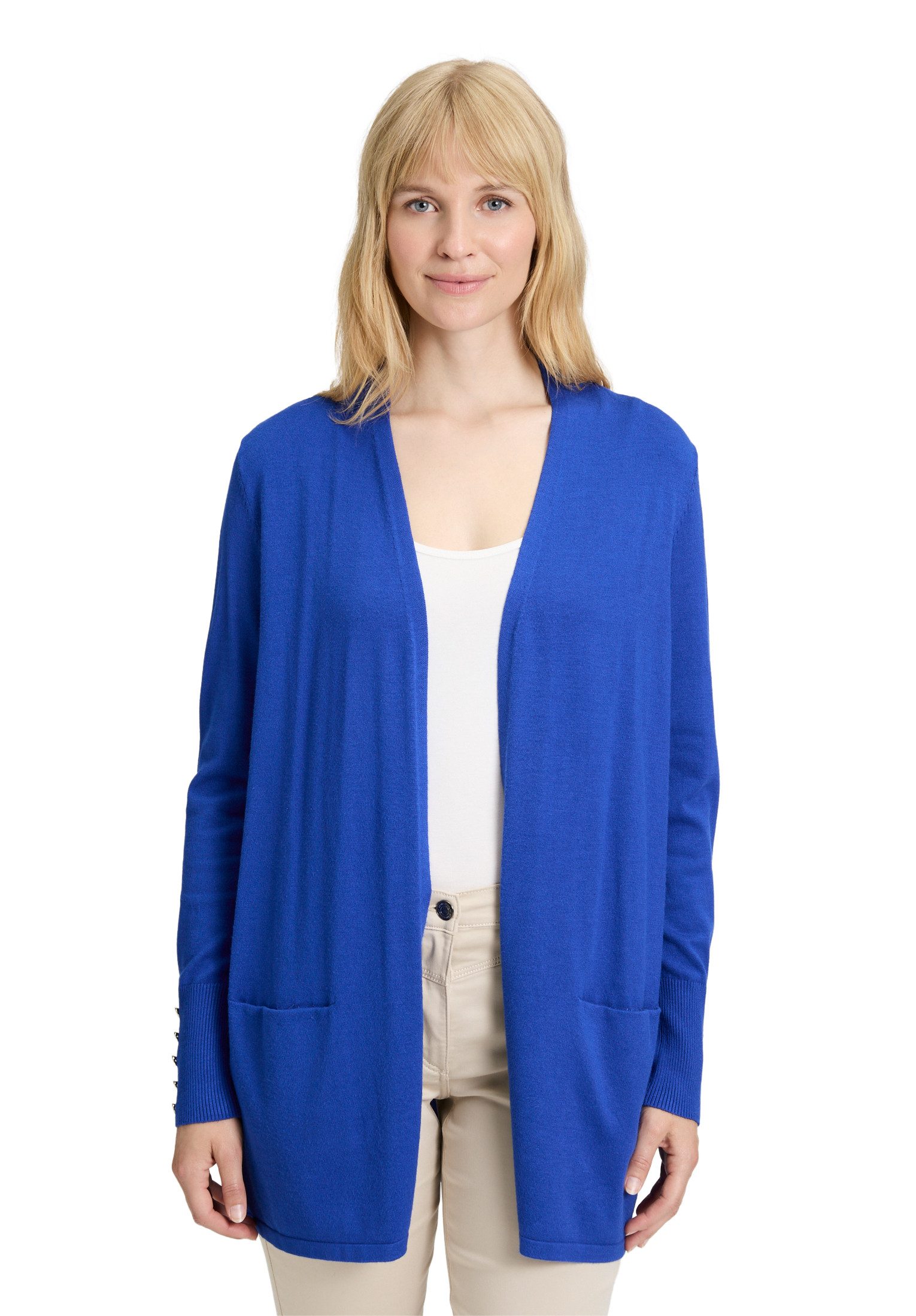 Betty Barclay Strickjacke Damen Feinstrickjacke mit Taschen (1-tlg) günstig online kaufen