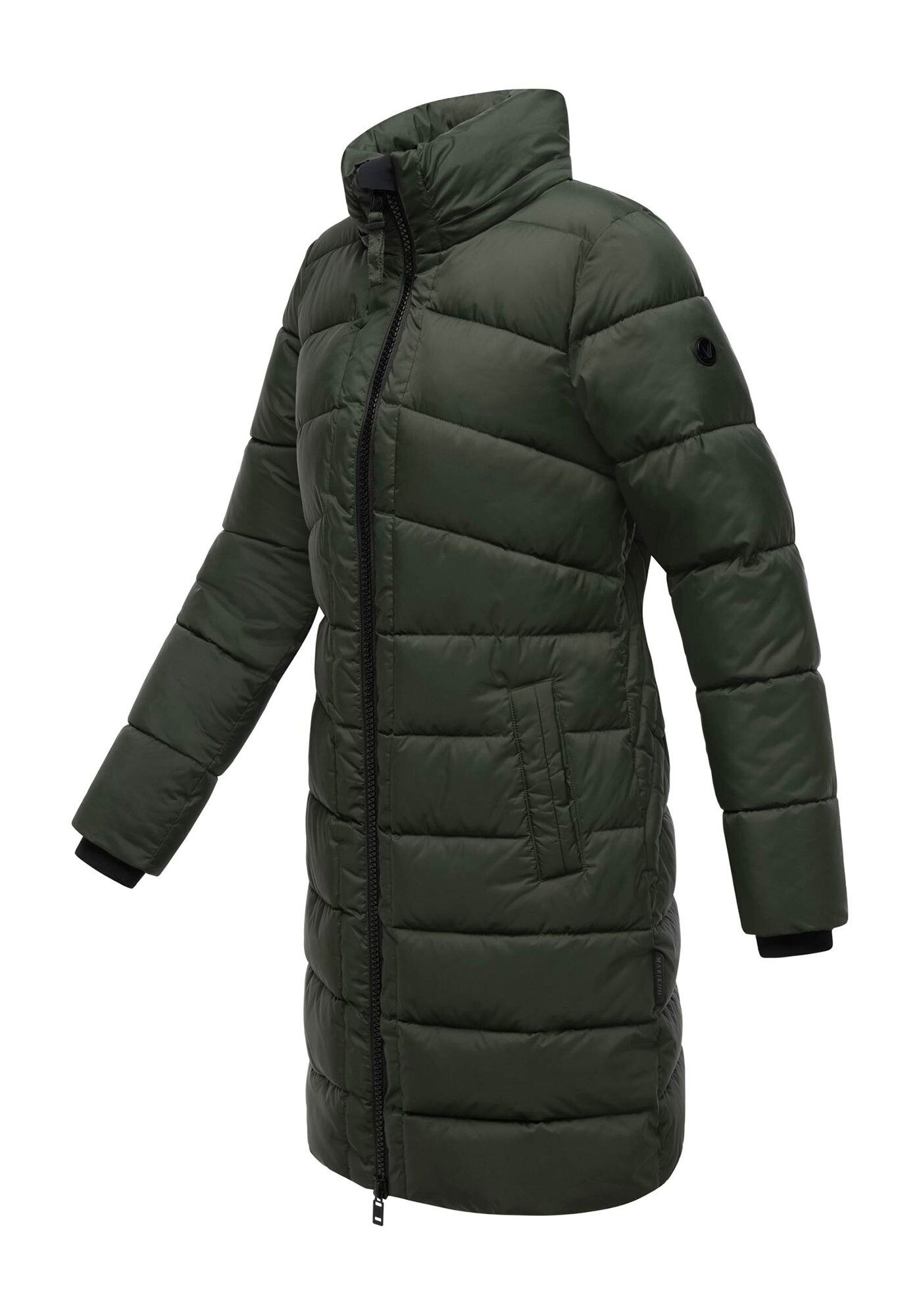 Marikoo Winterjacke Kaltnäschen mit abnehmbarer Kapuze und hochschließendem Kragen
