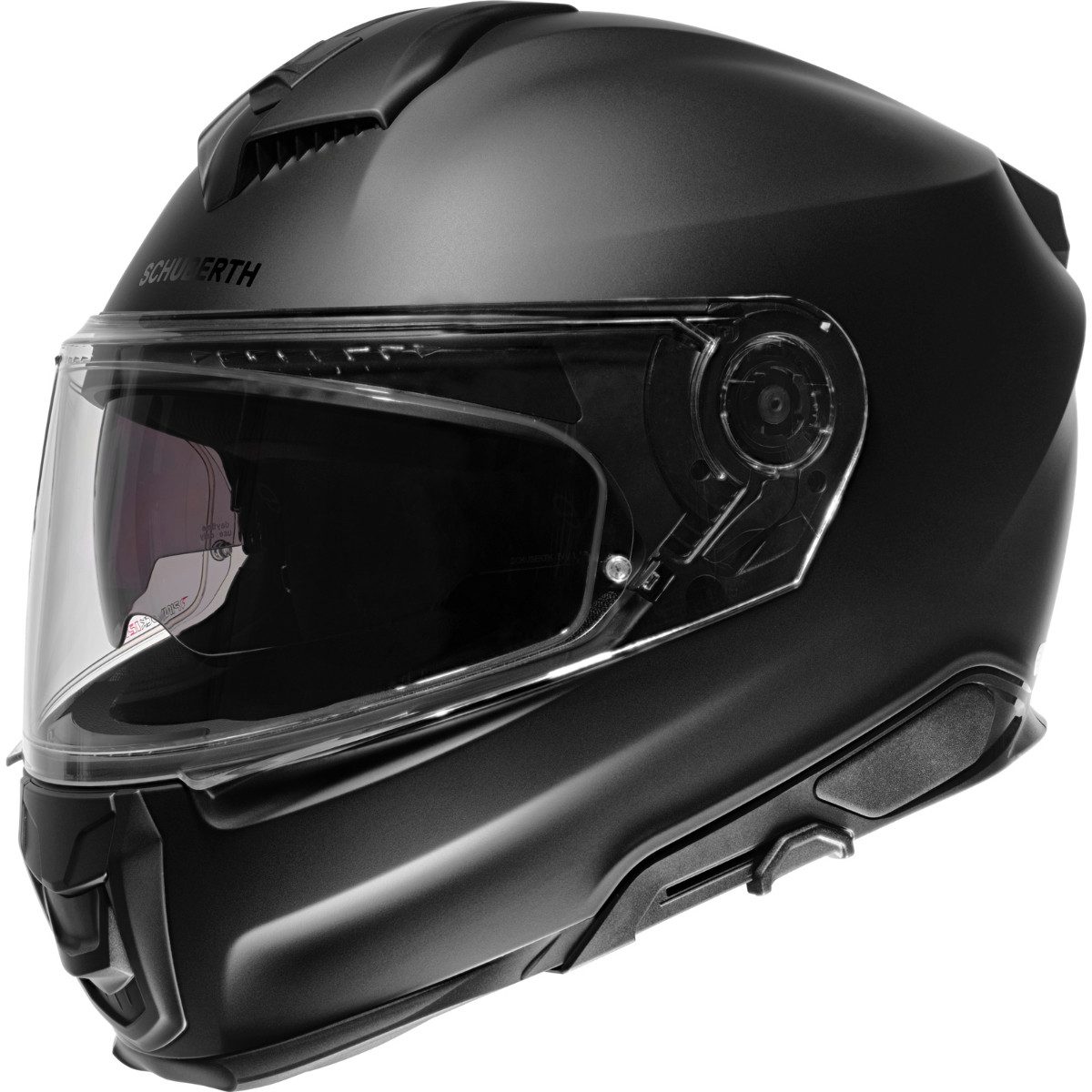Schuberth Motorradhelm Schuberth S3 Integralhelm Matt-Schwarz (1er Set)