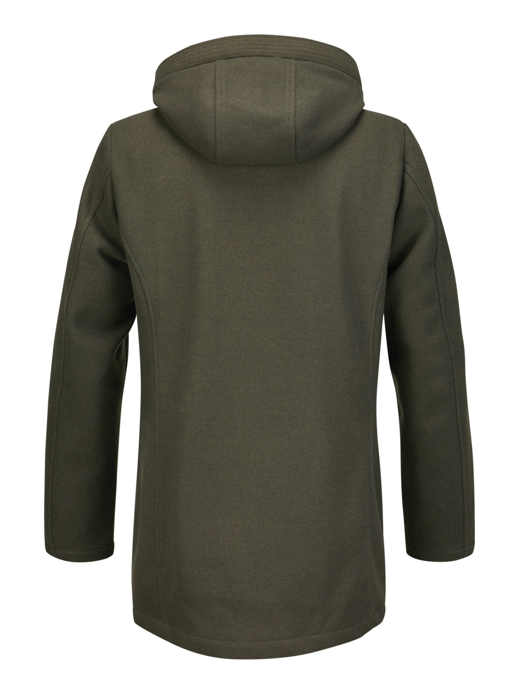 Milestone Parka MSAshton aus elastischer Jersey-Wollmischung mit moderner Passform